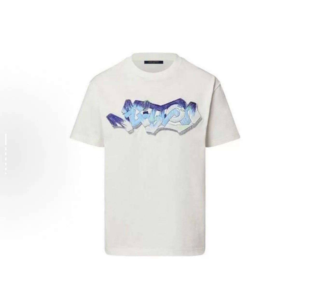 Louis Vuitton Louis Vuitton LV Graffiti Embroidery Tee Size US XL / EU 56 / 4 - 1 Thumbnail