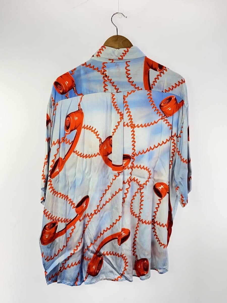 Martine Rose Oversized Telephone Motif Rayon Short Sleeve Shirt Size US S / EU 44-46 / 1 - 2 Thumbnail