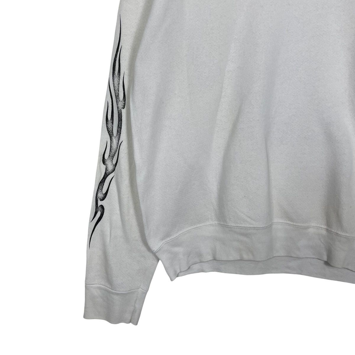 Other Vintage 90s Black Angel Evil Spirit Skull Sweatshirt Size US M / EU 48-50 / 2 - 5 Thumbnail