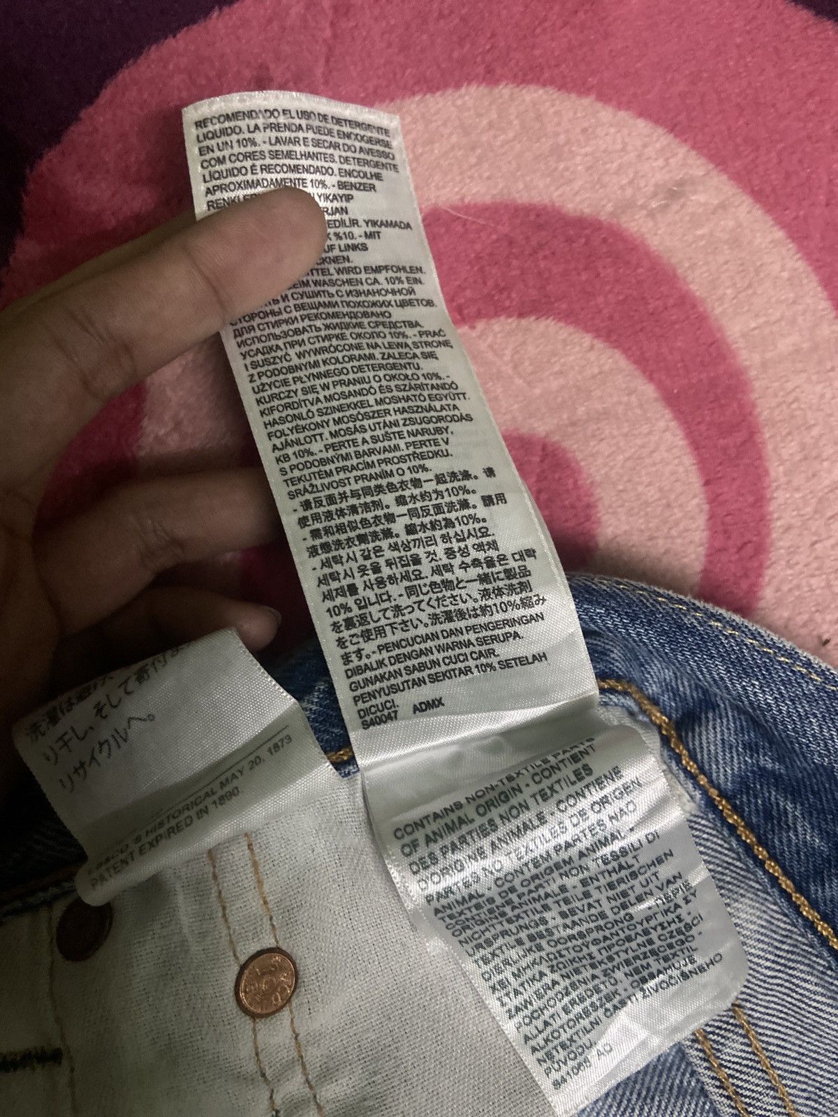 Levi's Levis 501 Made In Usa Size US 34 / EU 50 - 14 Thumbnail