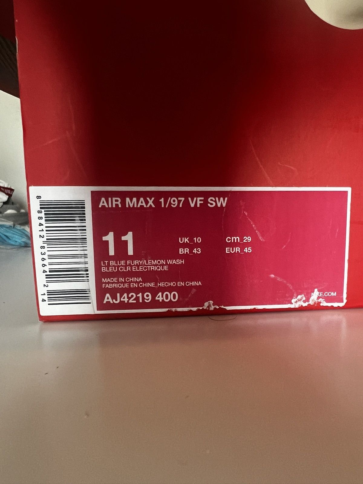 Nike Nike Air Max 1/97 VF Sean Wotherspoon 11 Size US 11 / EU 44 - 8 Thumbnail