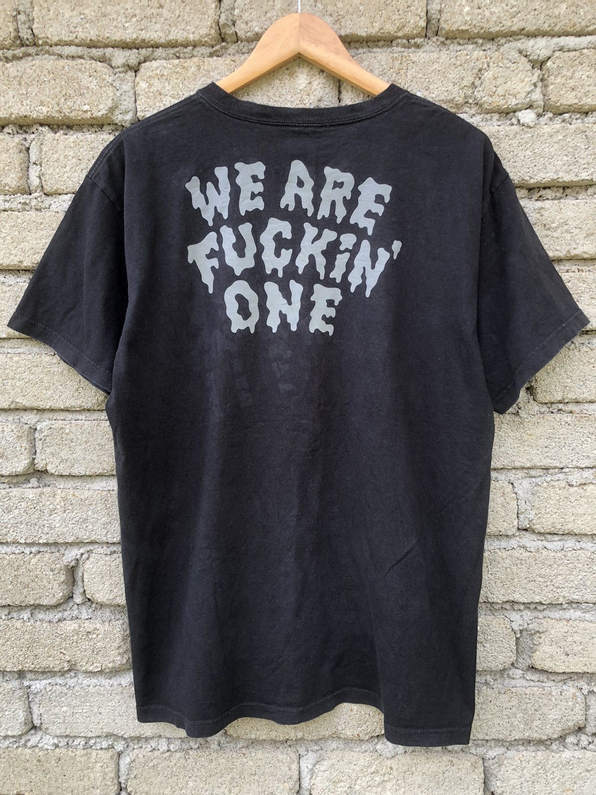 Band Tees × Nirvana × Vintage Vintage Y2K Pizza Of Death Record We Are Fucking One Tee Size US L / EU 52-54 / 3 - 1 Thumbnail