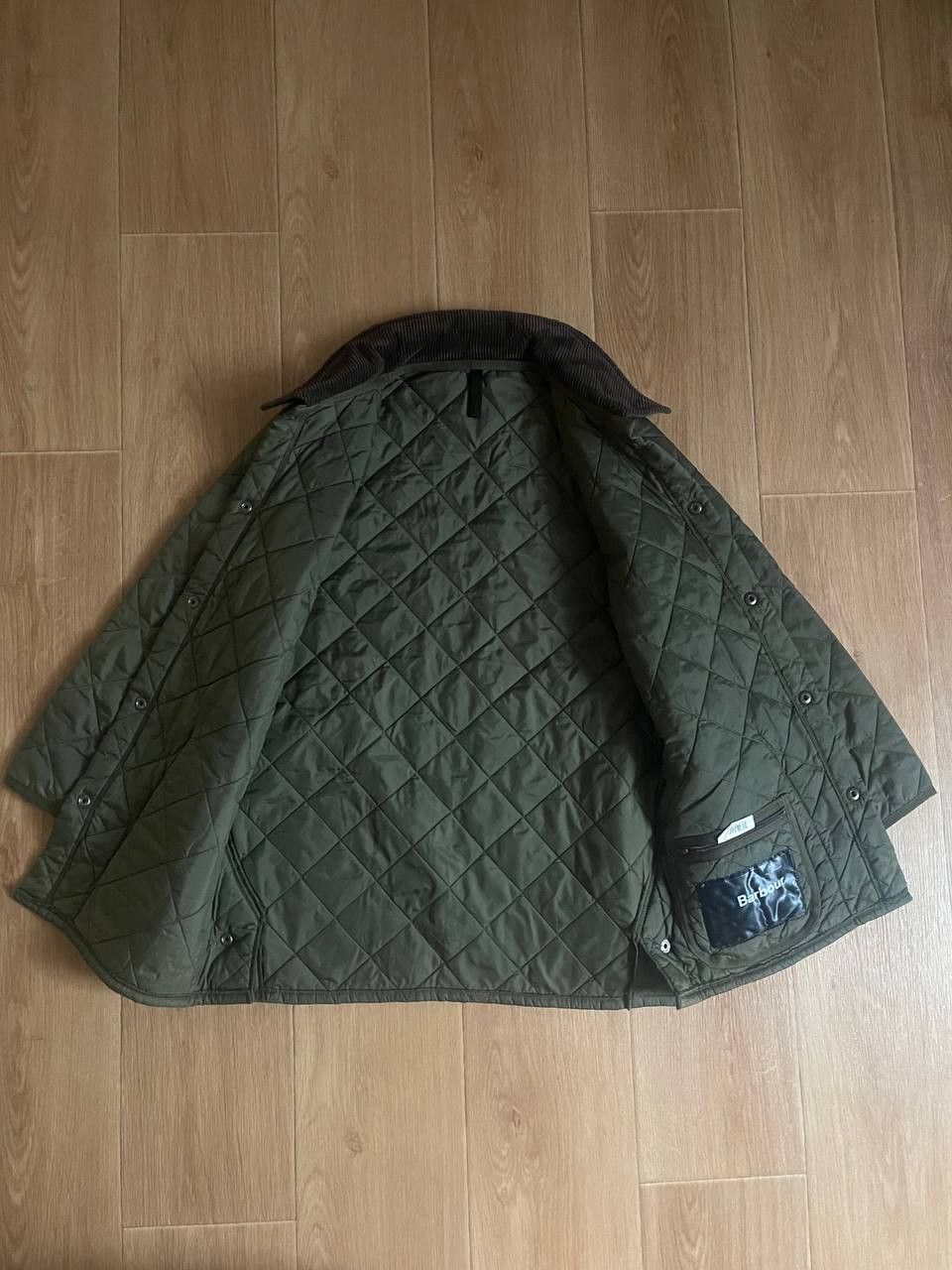 Barbour × Vintage Quilted Bomber Jacket Barbour Size YM Size S / US 4 / IT 40 - 13 Thumbnail