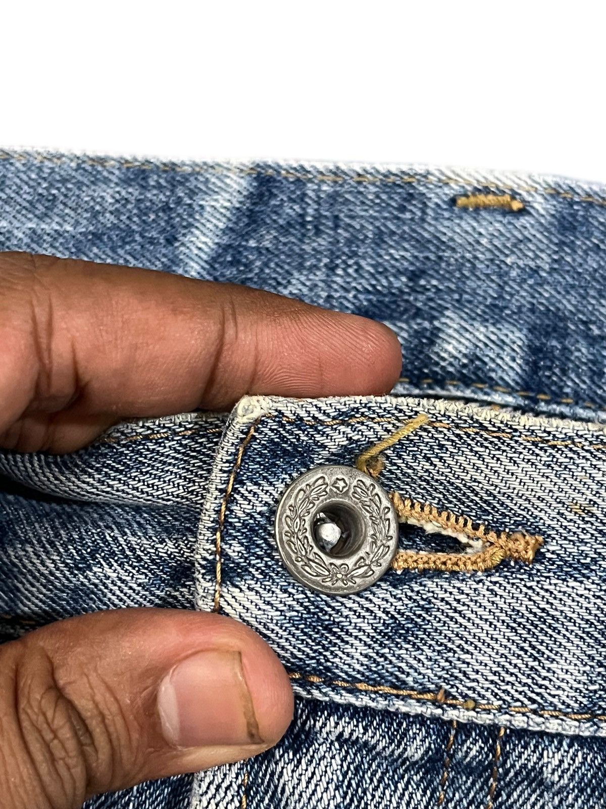 Uniqlo Vintage Warehouse Baggy Denim Size US 36 / EU 52 - 4 Thumbnail