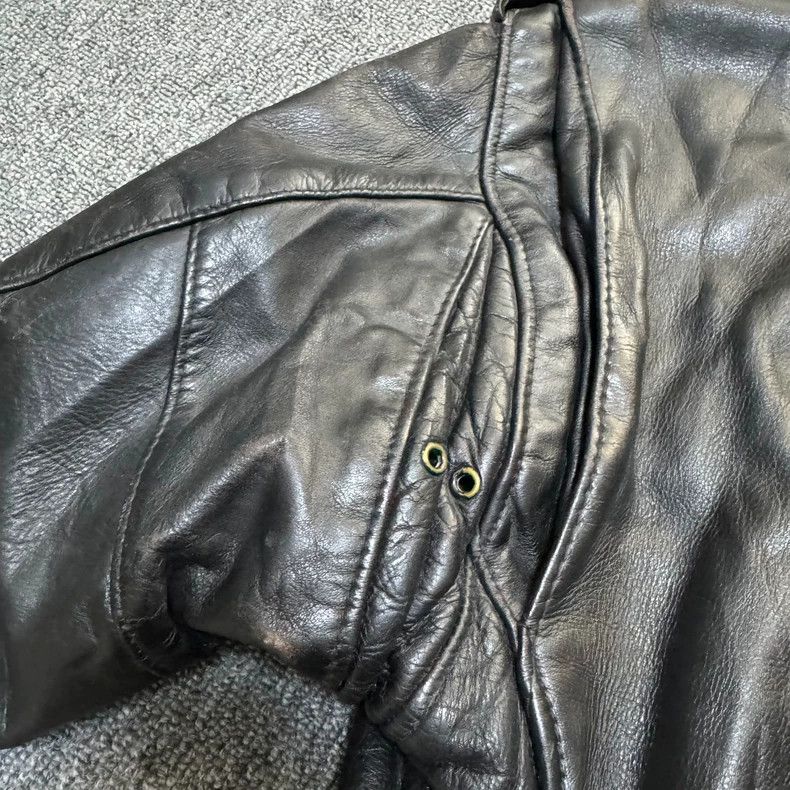 Schott Schott Motorcycle leather jacket Size US L / EU 52-54 / 3 - 7 Thumbnail