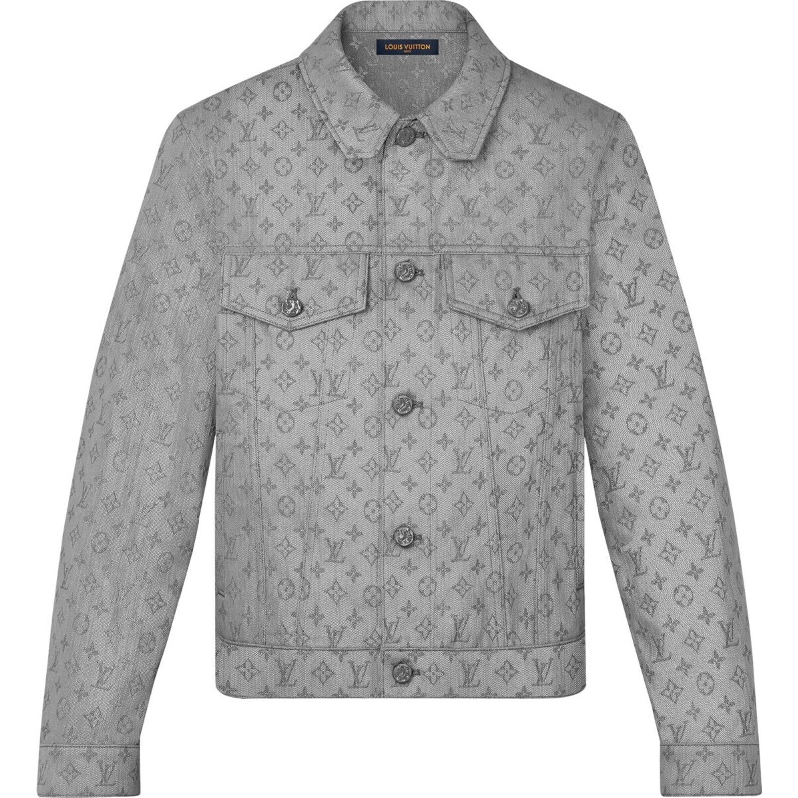 Louis Vuitton Louis Vuitton Monogram Jacket Button Up Sleeve 48 1A8FGZ Size US M / EU 48-50 / 2 - 1 Thumbnail