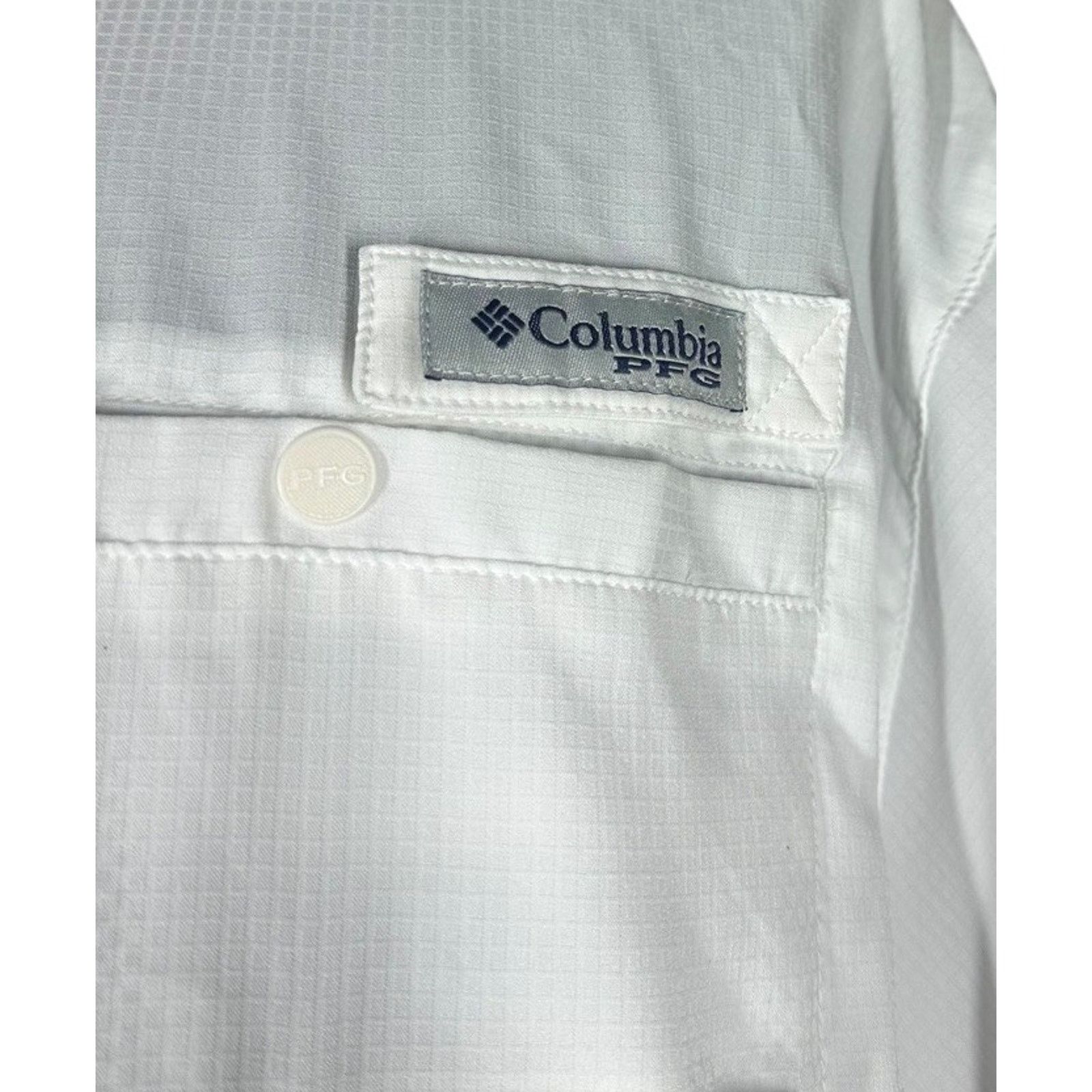 Columbia Columbia Tamiami II PFG Omni Shade SS Shirt XL White Mens Size US XL / EU 56 / 4 - 3 Thumbnail