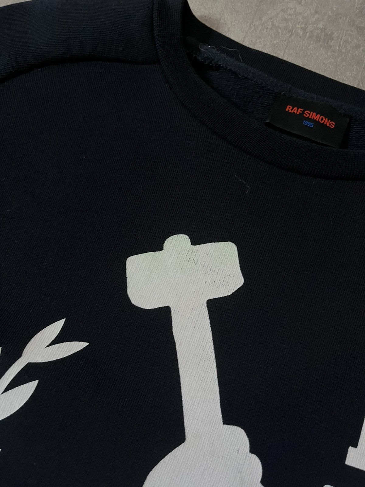 Raf Simons Raf Simons One 9 Nine 5 navy sweatshirt Size US M / EU 48-50 / 2 - 4 Thumbnail