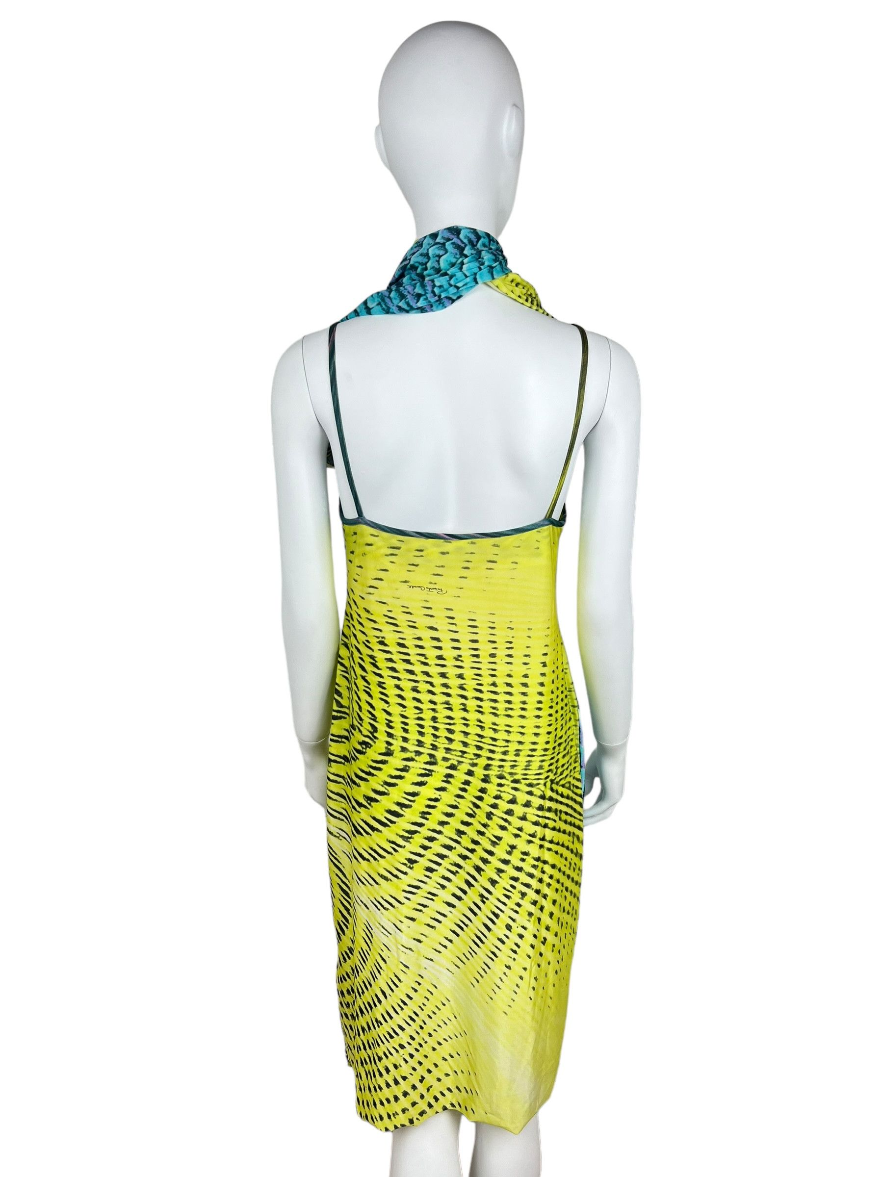 Roberto Cavalli Roberto Cavalli 2001 psychedelic print dress Size M / US 6-8 / IT 42-44 - 5 Thumbnail