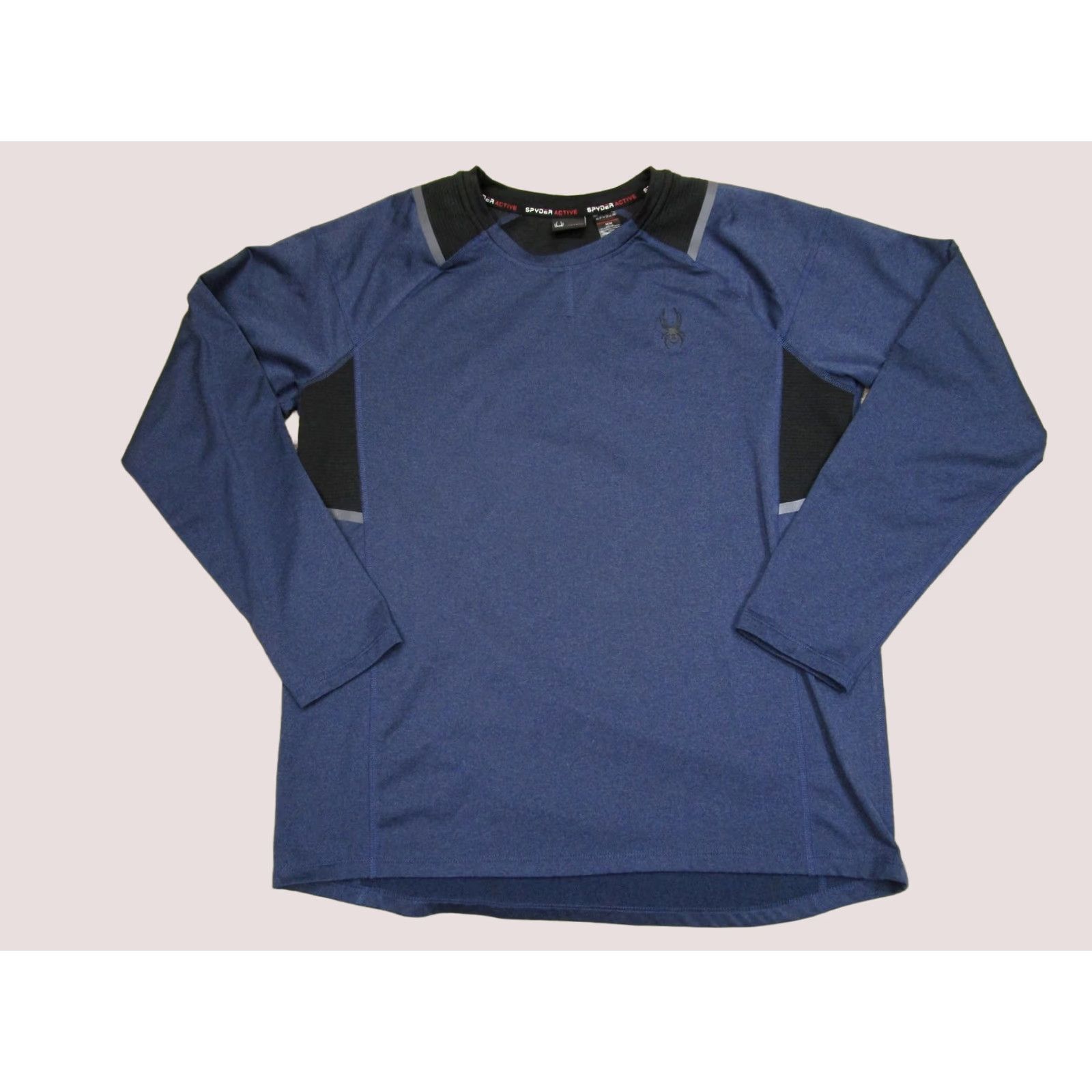 Spyder Spyder Active Shirt Mens Medium Blue Long Sleeve Performance ProWeb Athletic Top Size US M / EU 48-50 / 2 - 1 Thumbnail