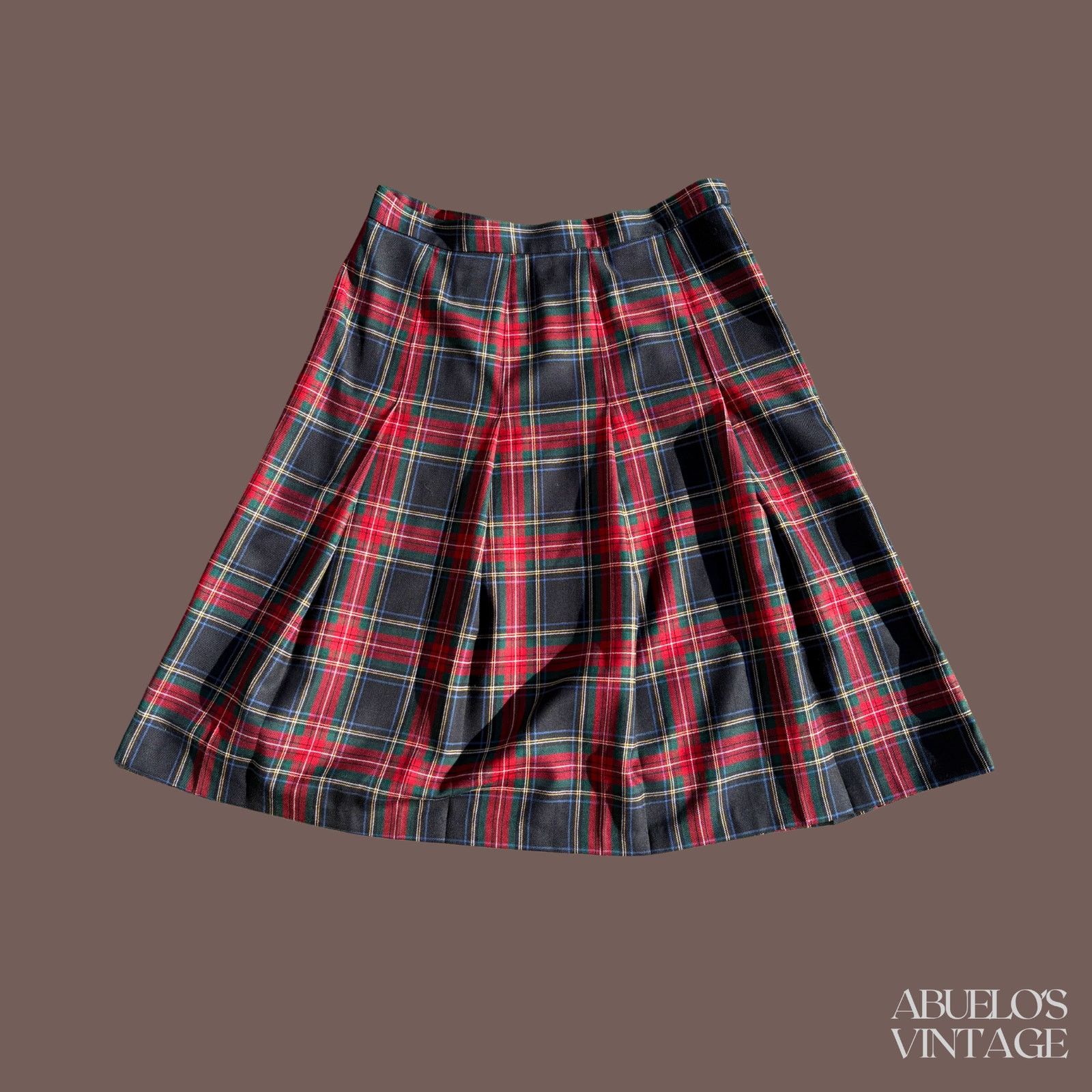 Pendleton VTG Wool Skirt | Pendleton Plaid | Heritage Prep Size 32" / US 10 / IT 46 - 2 Thumbnail