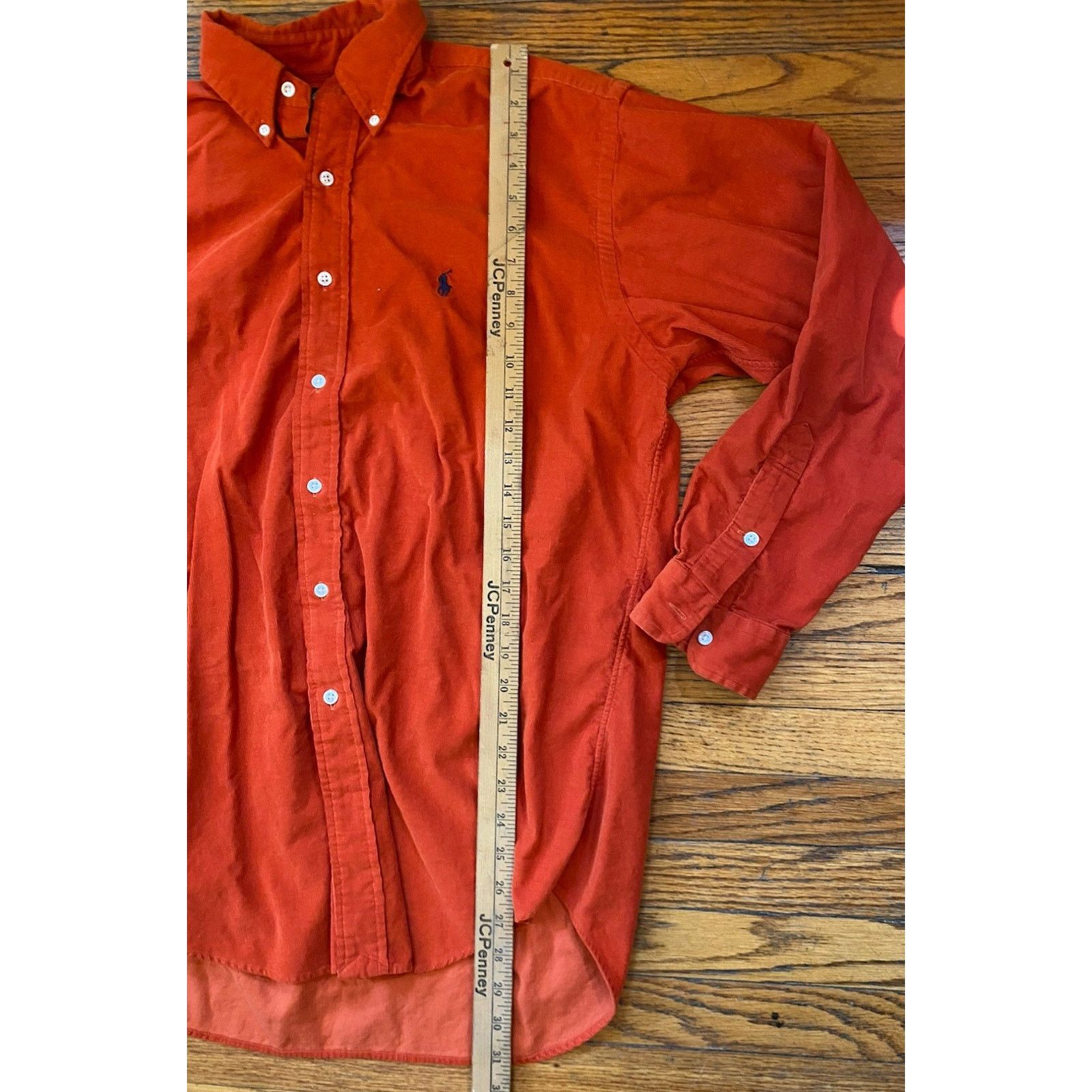 Ralph Lauren Ralph Lauren Mens Corduroy Button Shirt Blake Cotton M Pony Size US M / EU 48-50 / 2 - 6 Thumbnail