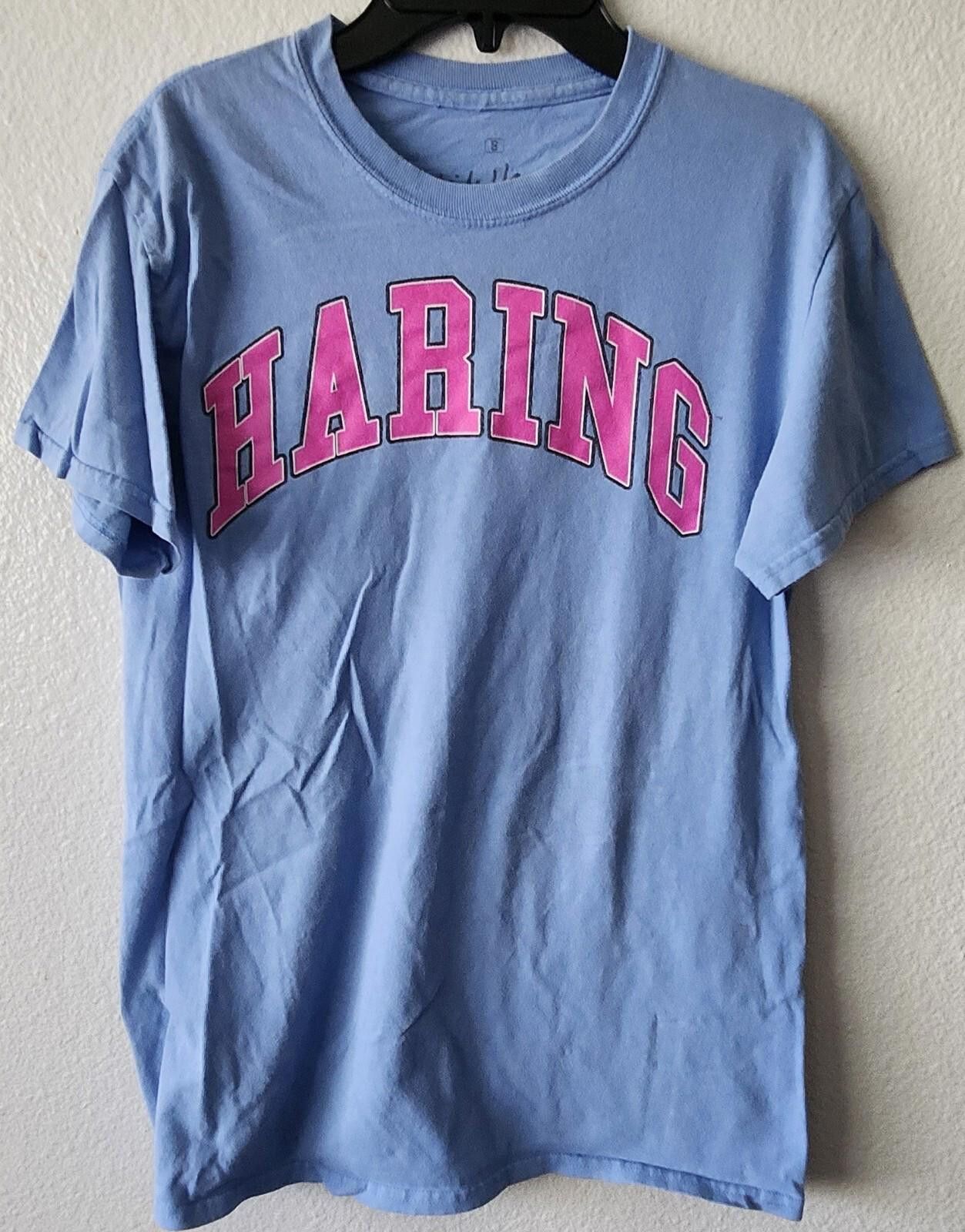 Keith Haring Rare Keith Haring Graphic Tee - Vintage Blue Shirt size S Size US S / EU 44-46 / 1 - 2 Thumbnail