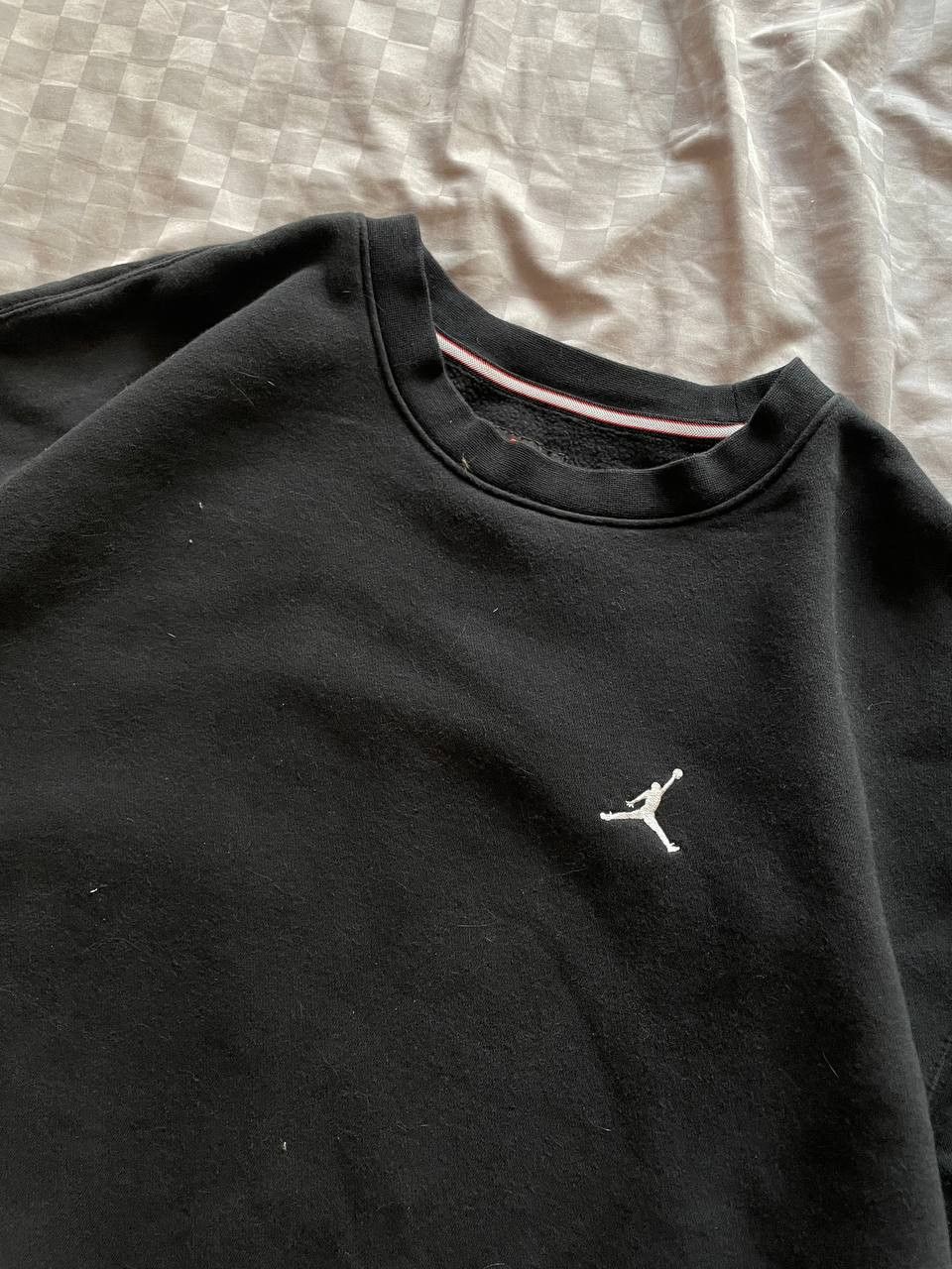 Jordan Brand Vintage Jordan Hoodie Sweatshirt Large Black XL rare Nike Size US XXL / EU 58 / 5 - 3 Thumbnail
