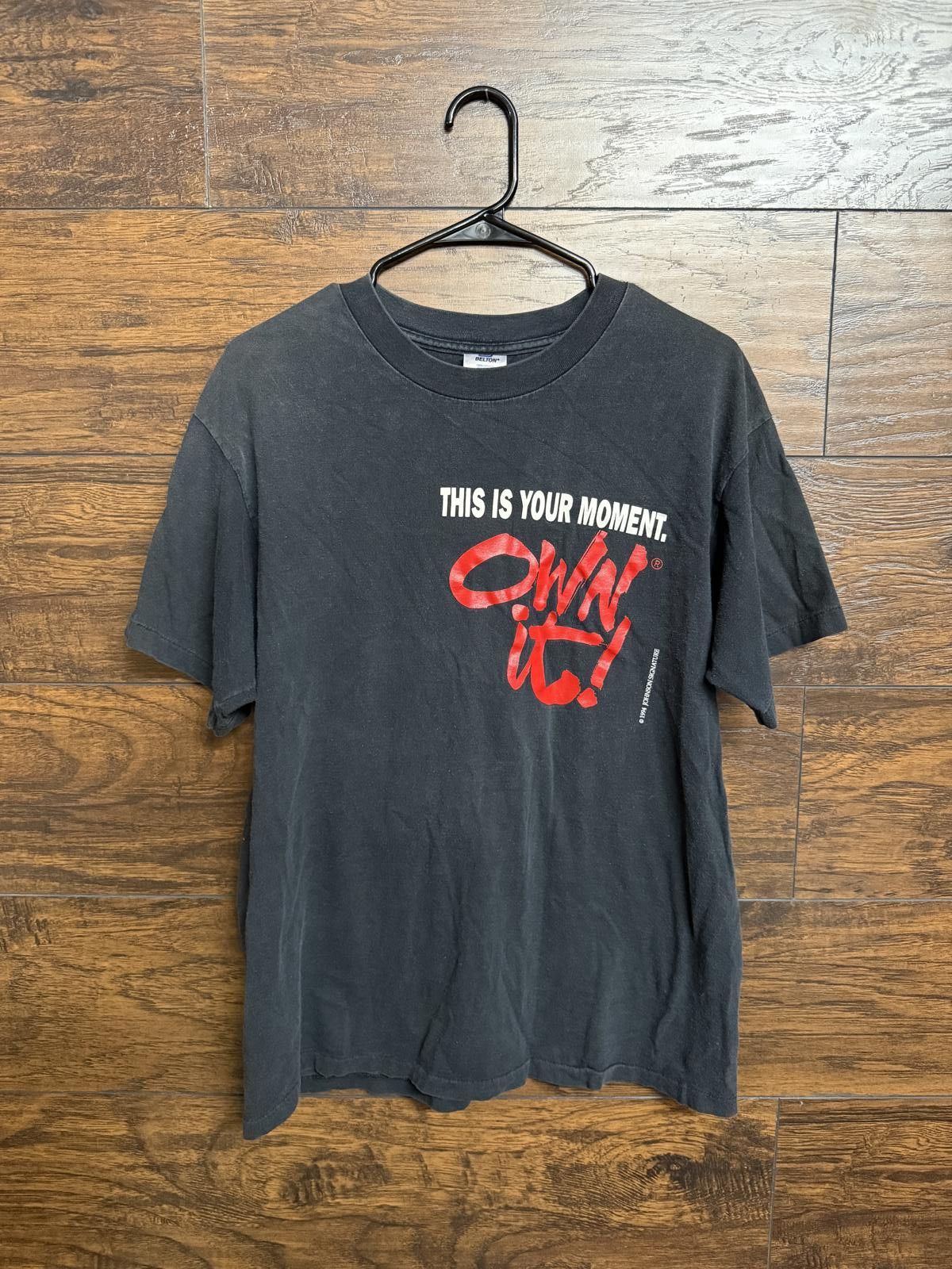 Designer VTG This is Your Moment Own It T-shirt 1994 Inspirational L Size US L / EU 52-54 / 3 - 1 Thumbnail