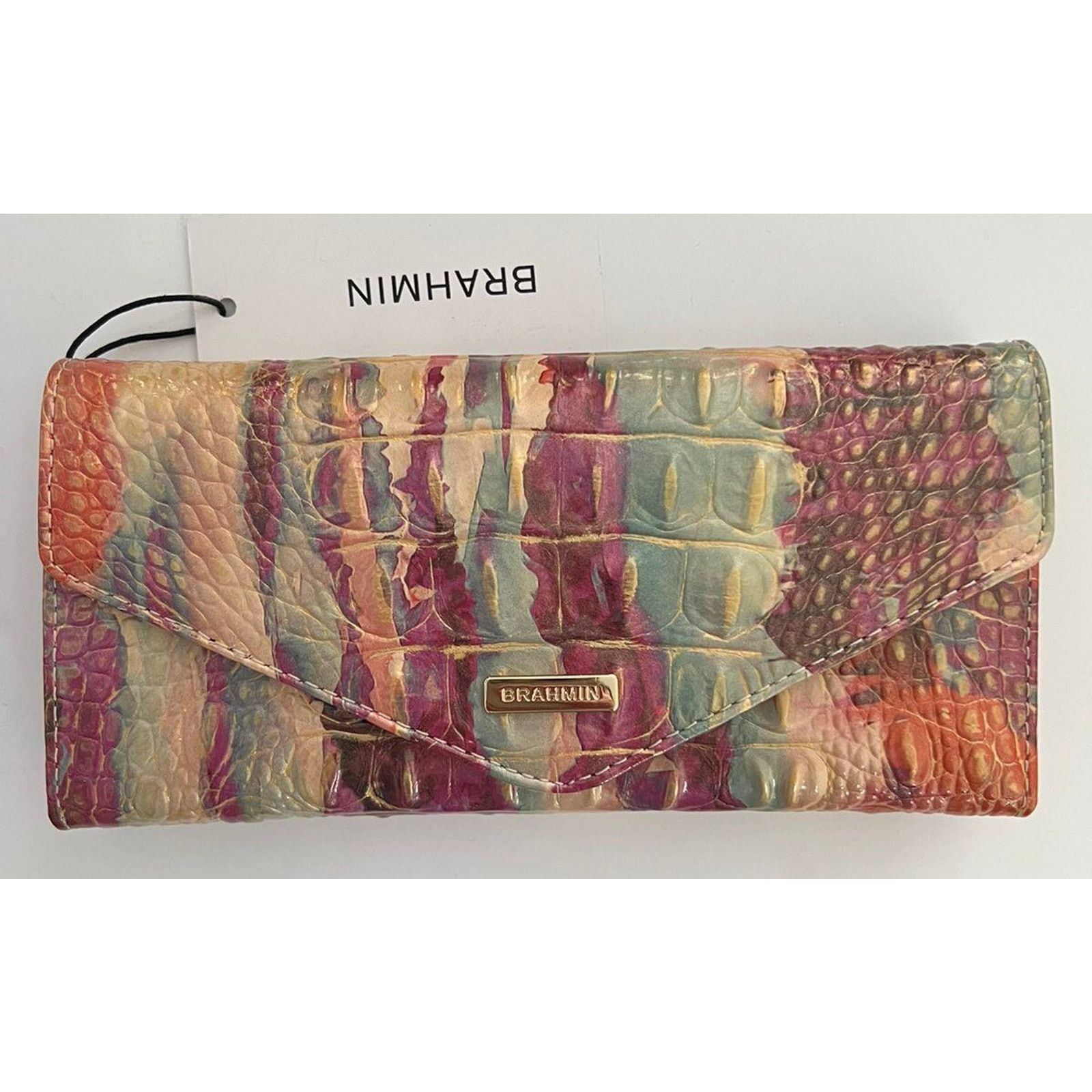 BRAHMIN Brahmin Melbourne VERONICA Trifold Wallet DESTINY B000520 Size ONE SIZE - 3 Thumbnail