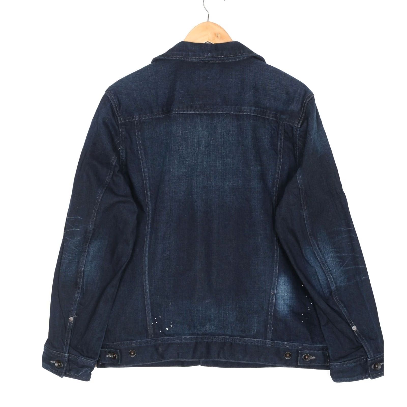 G-Star G-St ar Slim Tailor Denim Jacket Men 2XL MJ5843 Blue Denim Jacket Mens 2XL Slim Tailor Casual Jacket Blue Size US XXL / EU 58 / 5 - 3 Thumbnail