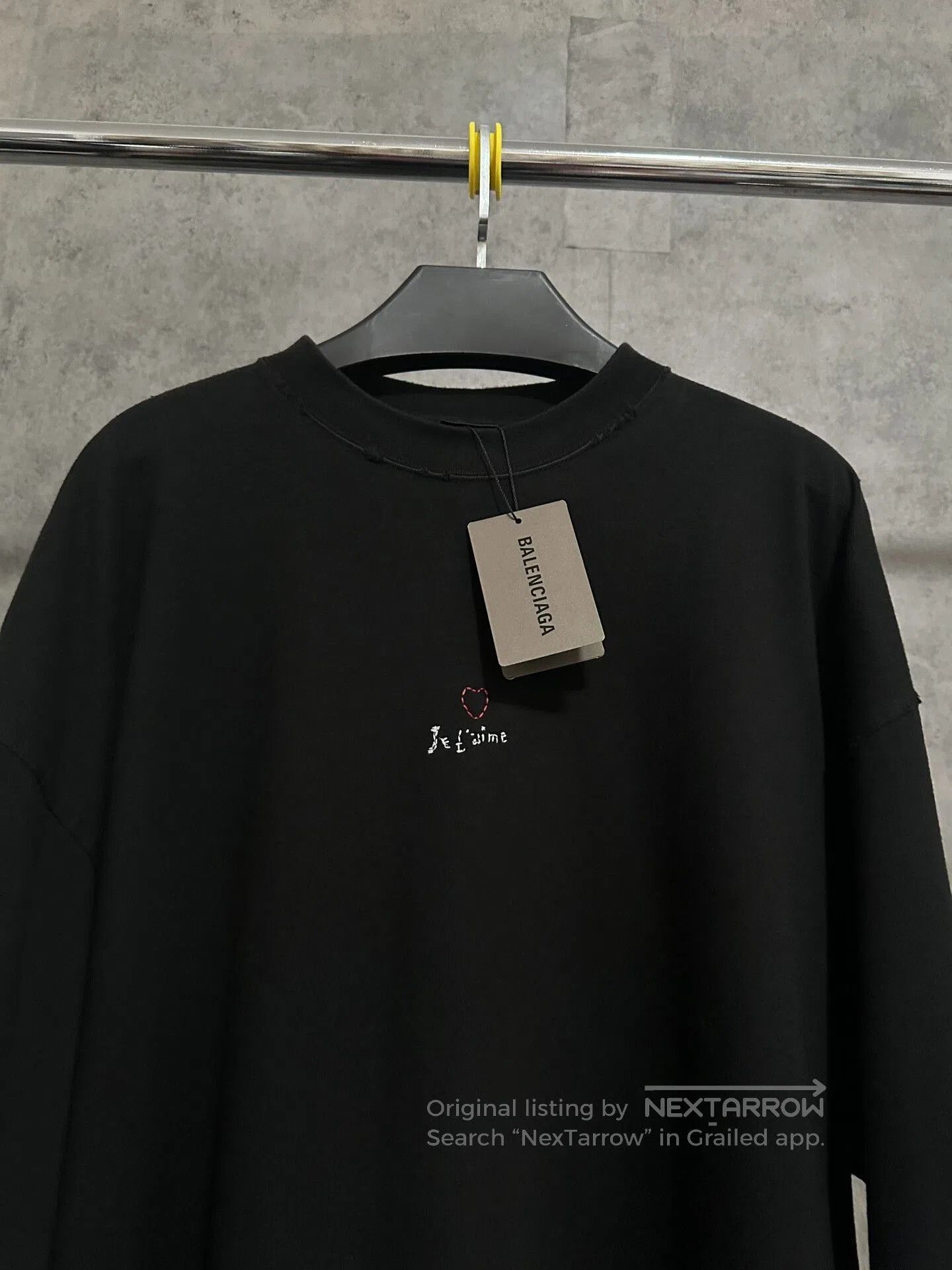 Balenciaga black short sleeve t-shirt by balenciaga. Size US L / EU 52-54 / 3 - 2 Thumbnail