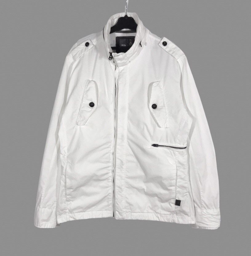 G-Star G-Star Raw Estes Overshirt JKT White Size US XL / EU 56 / 4 - 1 Thumbnail