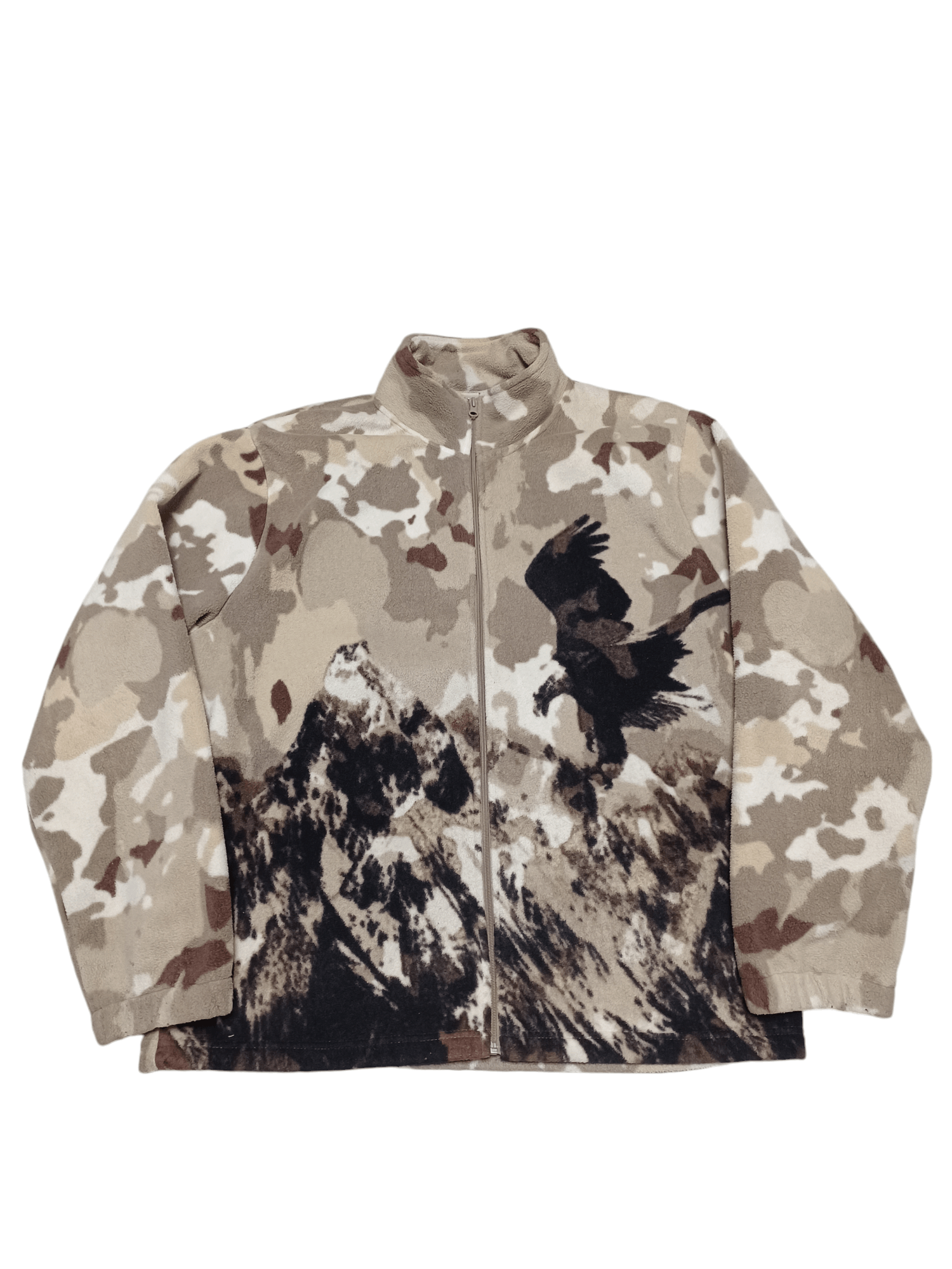 Other FIRE CAMO EAGLE ANIMAL BIRD FLEECE JACKET MILITARY OUTDOORS Size US XXL / EU 58 / 5 - 1 Thumbnail