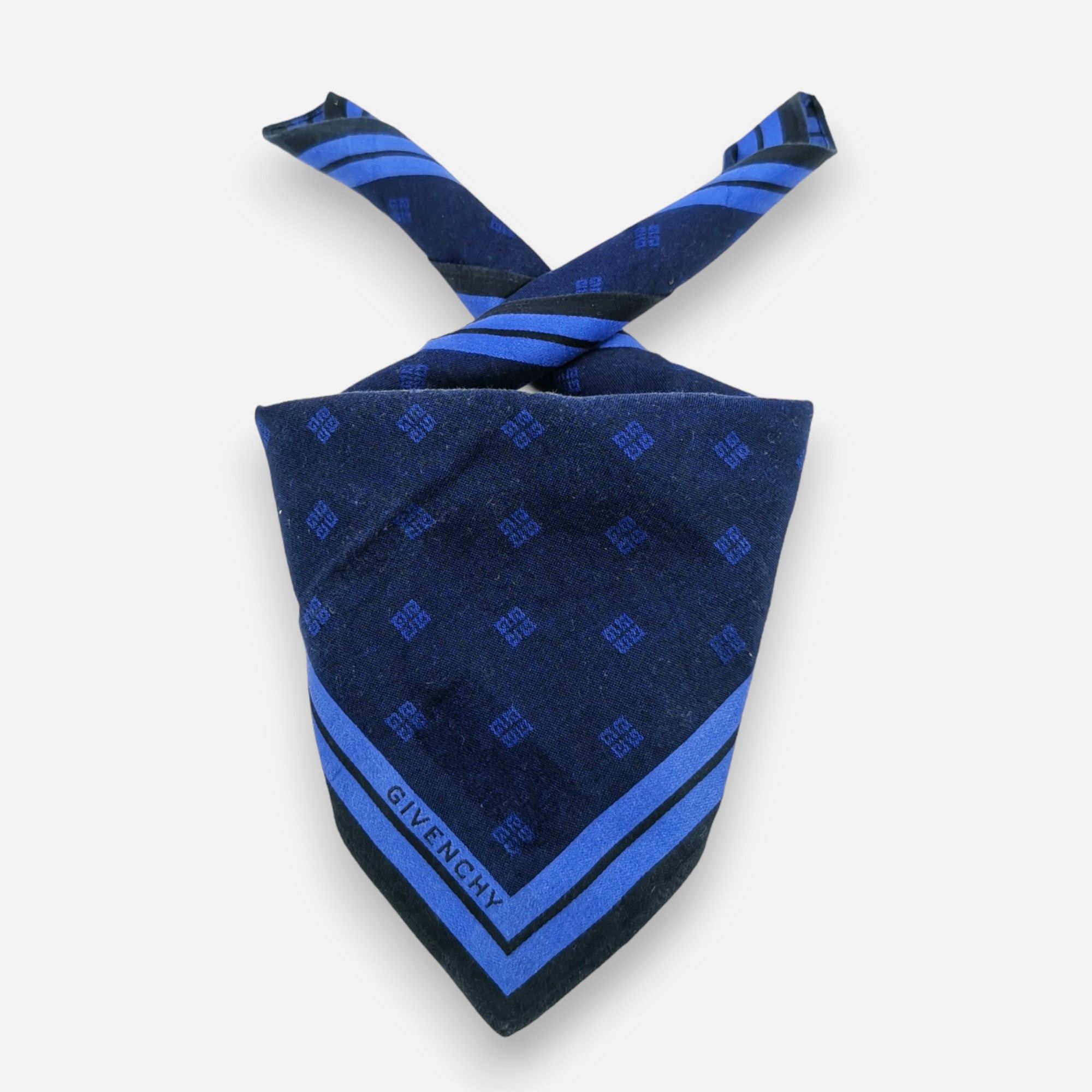 Japanese Brand Vintage Givenchy Handkerchief Neckerchief Bandana Size ONE SIZE - 1 Thumbnail