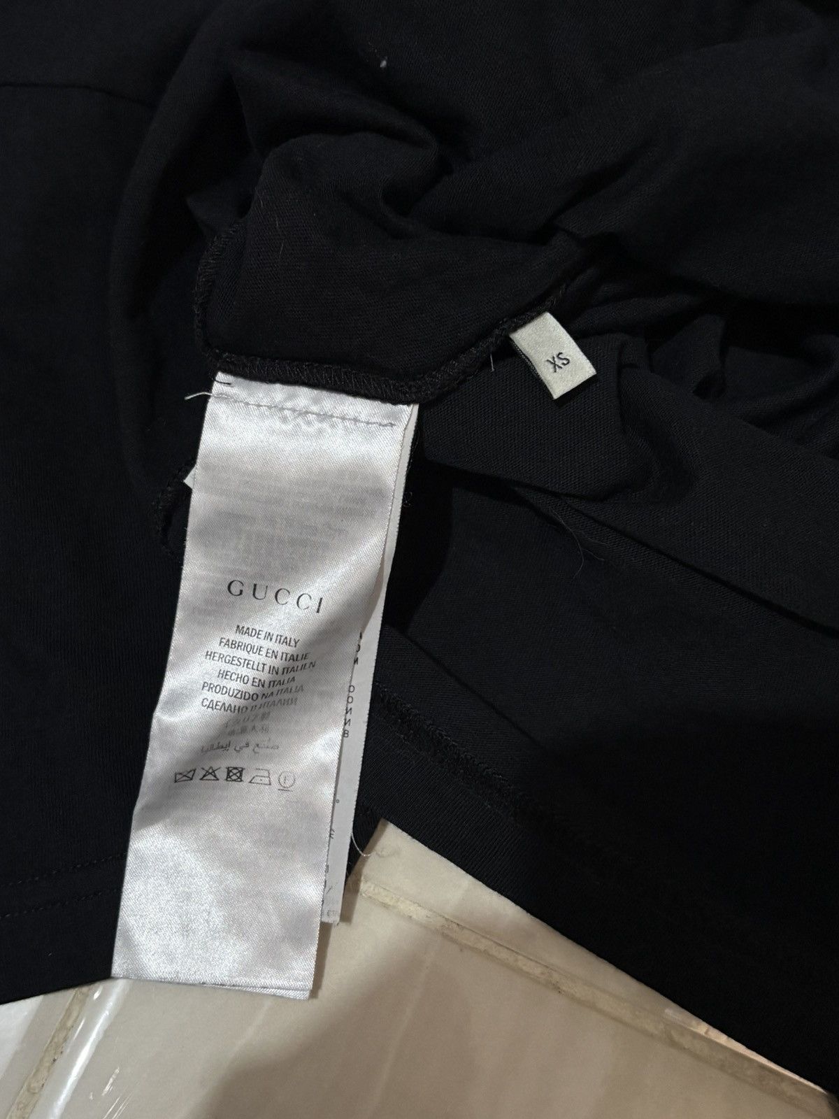 Gucci GUCCI BLADE BLACK T-SHIRT Size US XS / EU 42 / 0 - 5 Thumbnail
