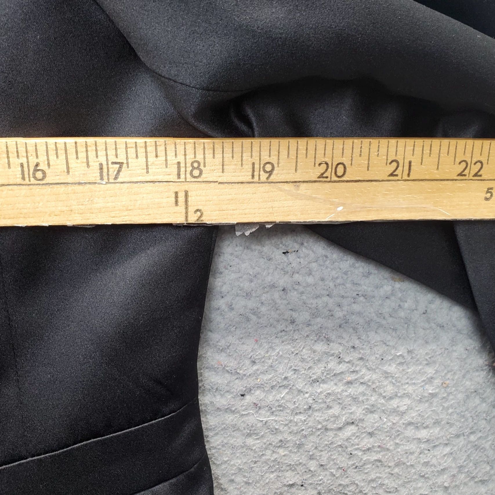 Vintage Nipon Boutique Blazer Jacket Womens 8 Black V-Neck Single Button Front Blazer Womens Size 8 Black 90s Vintage NWT Mens Womens Boys Girls Size M / US 6-8 / IT 42-44 - 5 Thumbnail