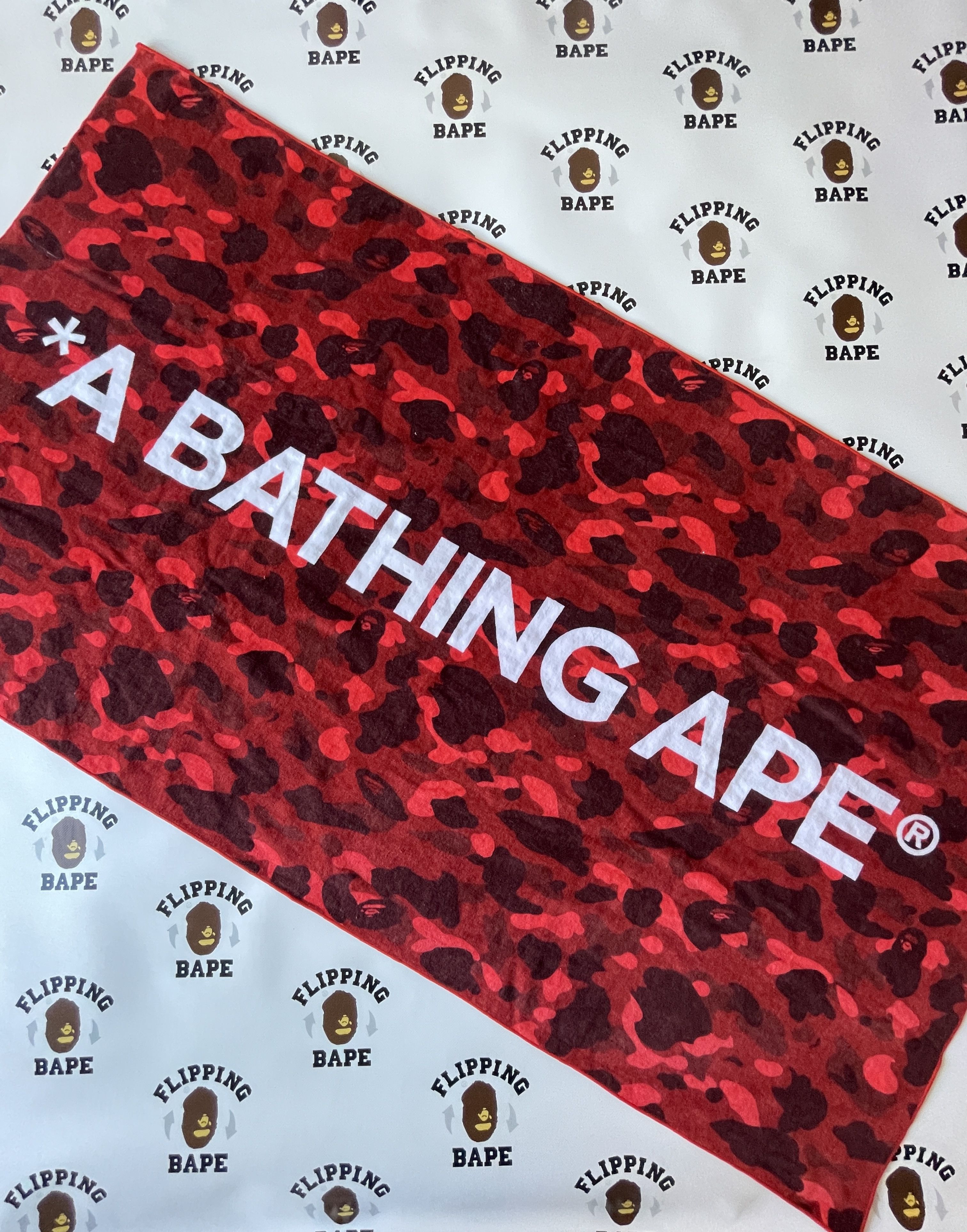 Bape BAPE COLOR CAMO BEACH TOWEL Size ONE SIZE - 1 Thumbnail