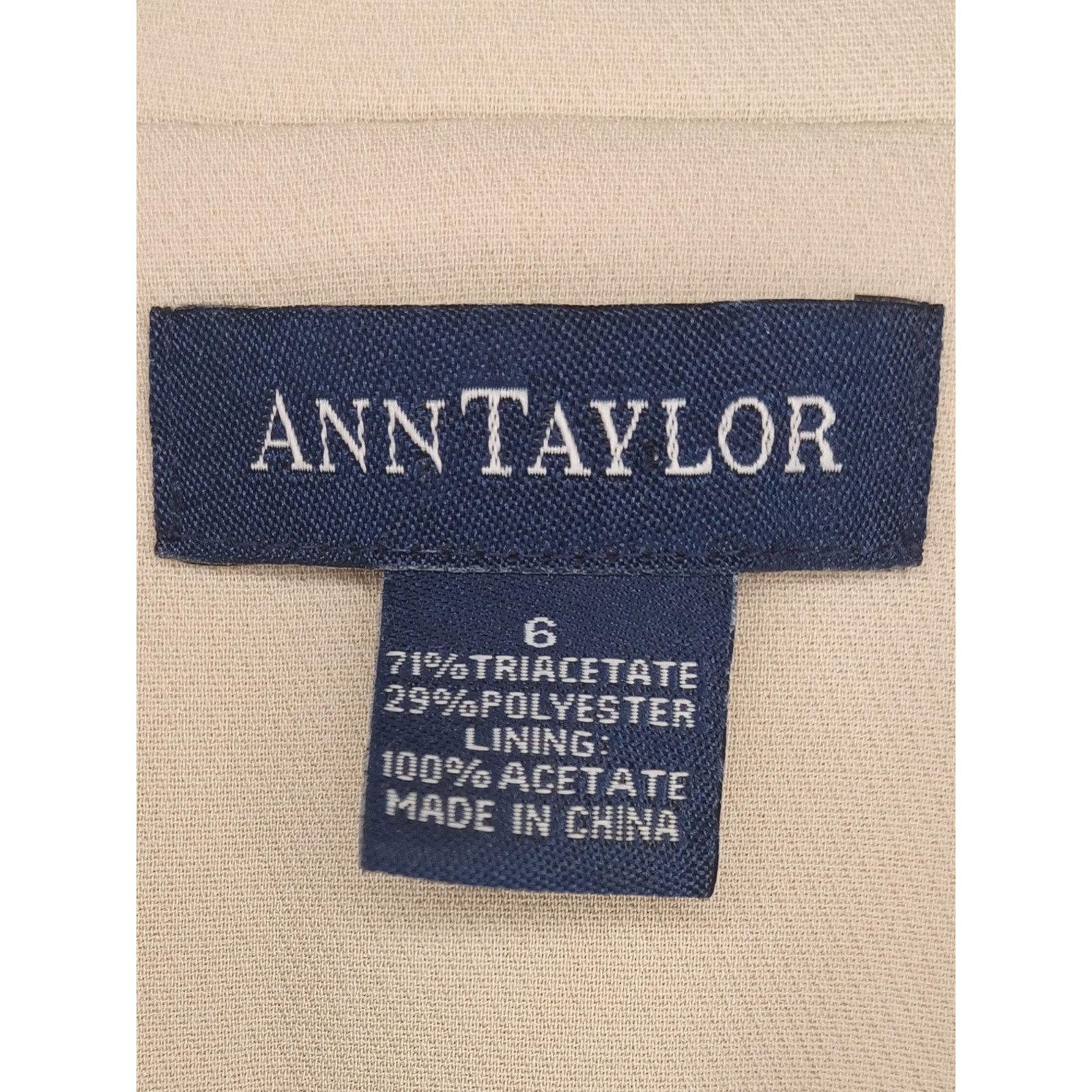Ann Taylor Ann Taylor Women's White Suit Jacket Blazer Size 6 Size M / US 6-8 / IT 42-44 - 3 Thumbnail