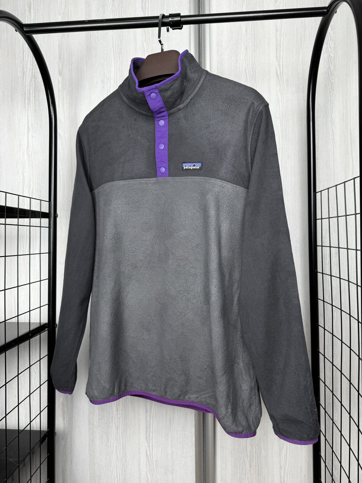 Patagonia Patagonia Micro D Snap-T Forge Grey Pullover size L Size US L / EU 52-54 / 3 - 6 Thumbnail