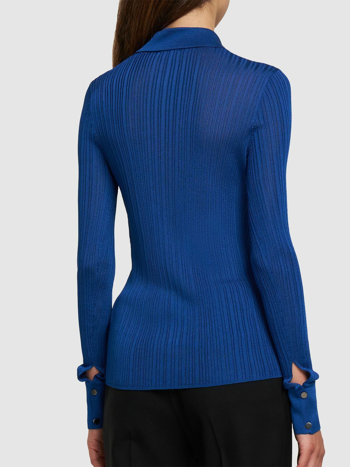 Tom Ford o1y0226 Solid Color Shirt in Blue Size XS / US 0-2 / IT 36-38 - 4 Thumbnail