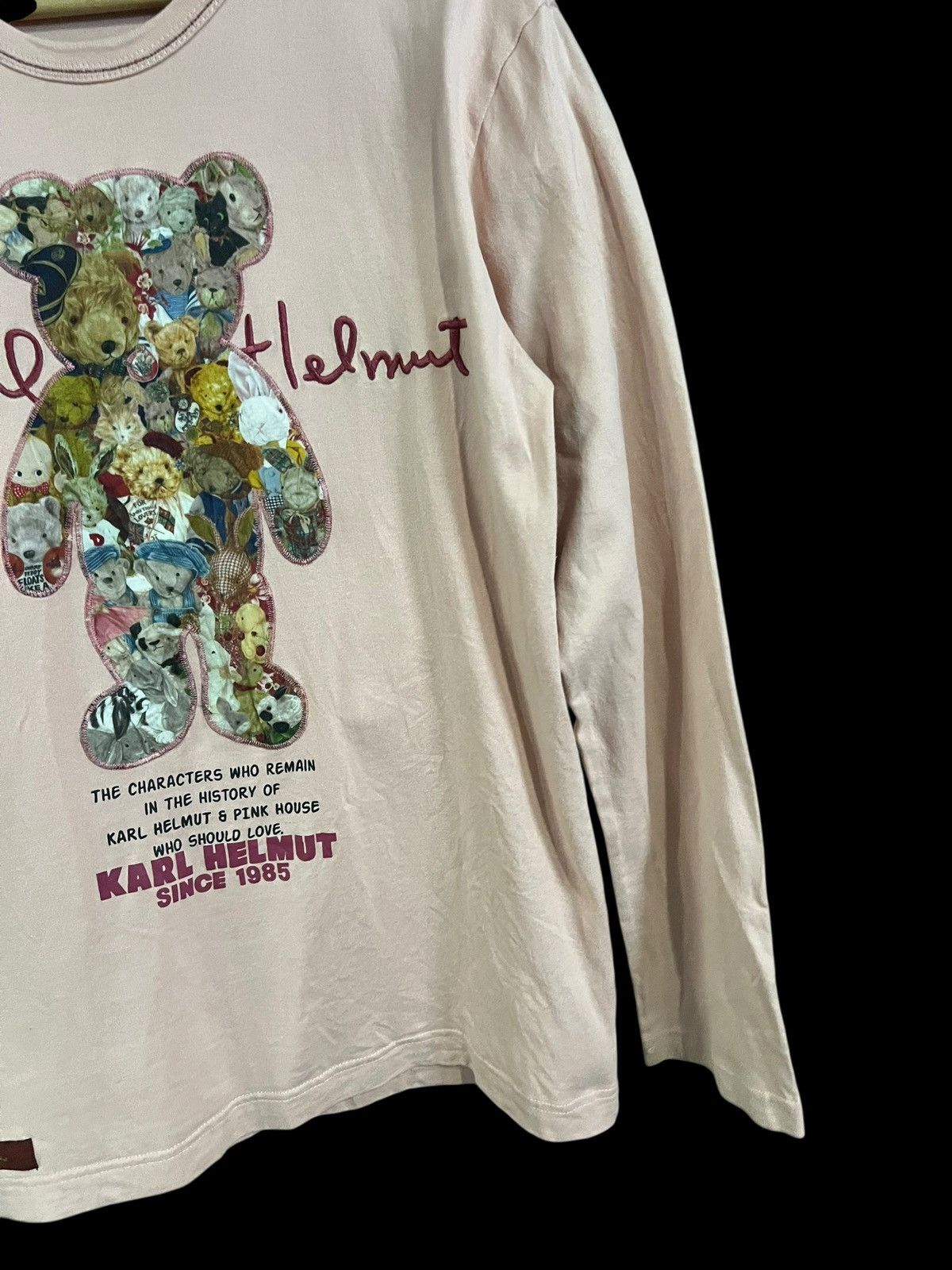 Karl Helmut Karl Helmut Bear L/S Rare Size US M / EU 48-50 / 2 - 4 Thumbnail