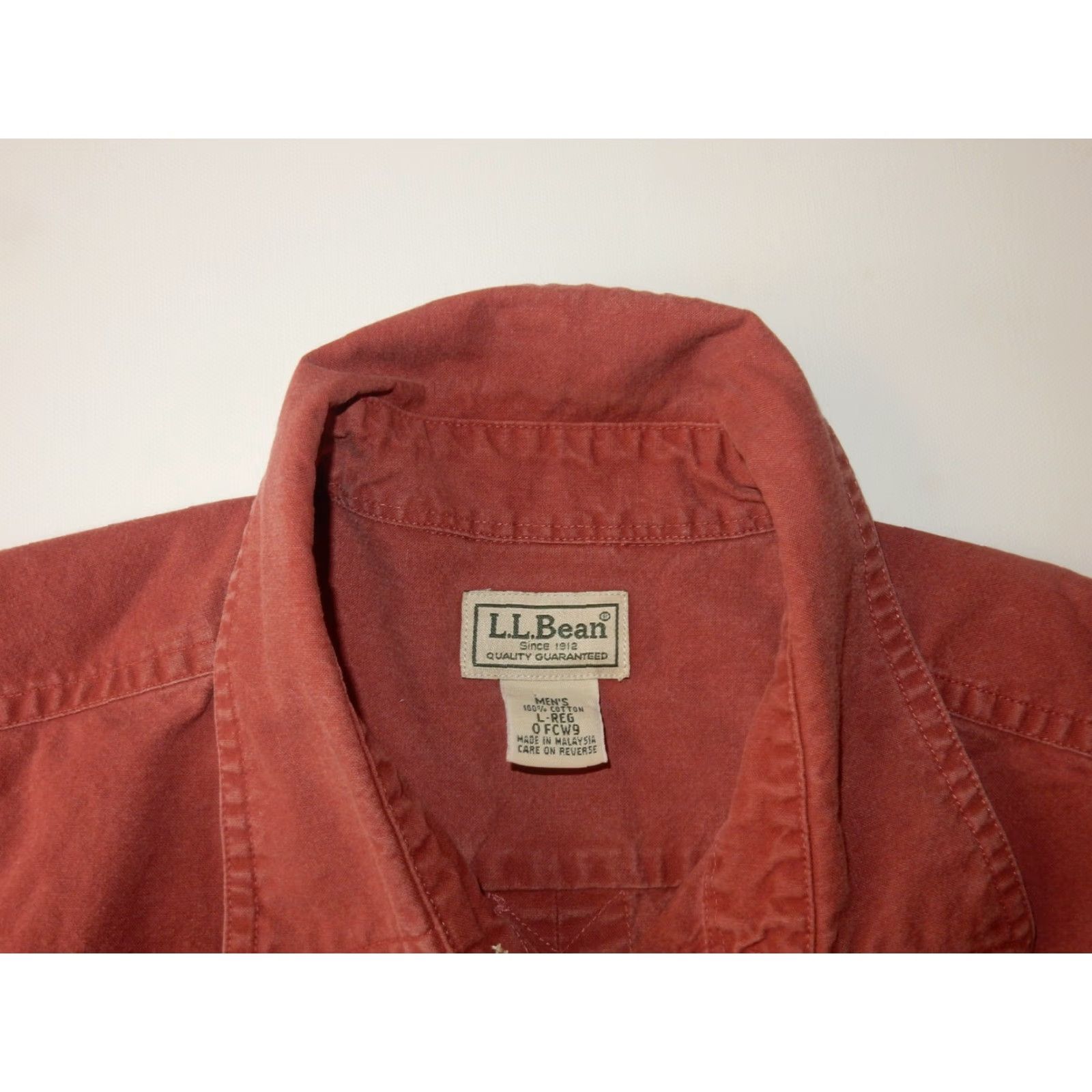 Vintage L.L. Bean Men's Button Front Shirt Size L Size US L / EU 52-54 / 3 - 3 Thumbnail
