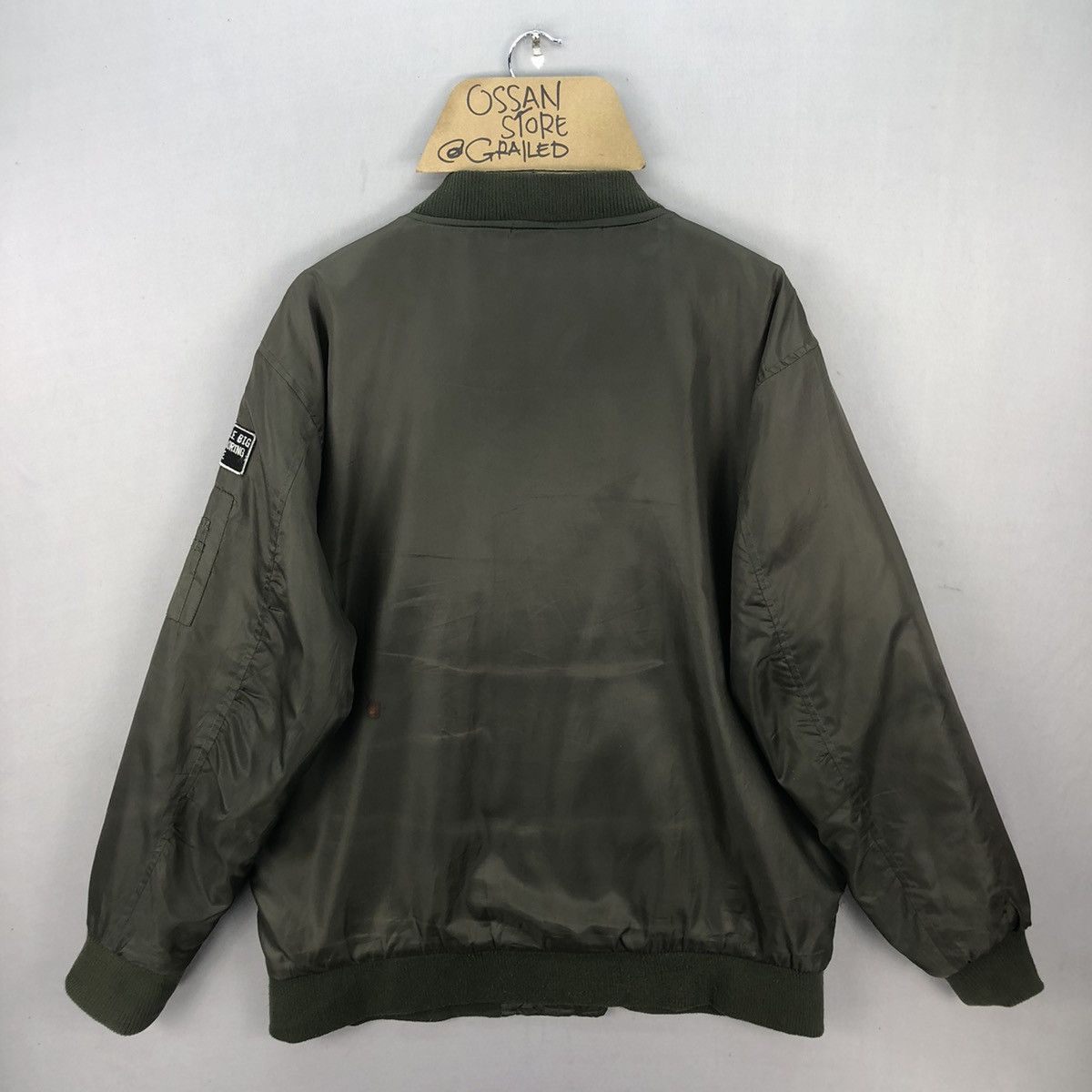 Japanese Brand 🇯🇵 Splendid Satisfaction Patches Flight Jacket Size US XXL / EU 58 / 5 - 15 Thumbnail