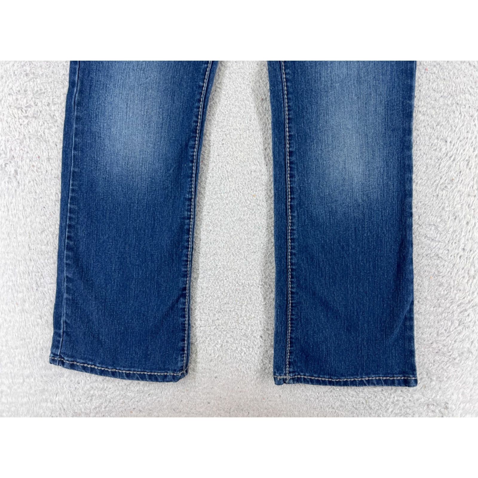 Nine West Nine West Jeans Women 8 Blue Denim Bootcut Cotton Blend 29x29 Regular Stretch 5-Pocket Design Inseam 29 Size 30" / US 8 / IT 44 - 2 Thumbnail