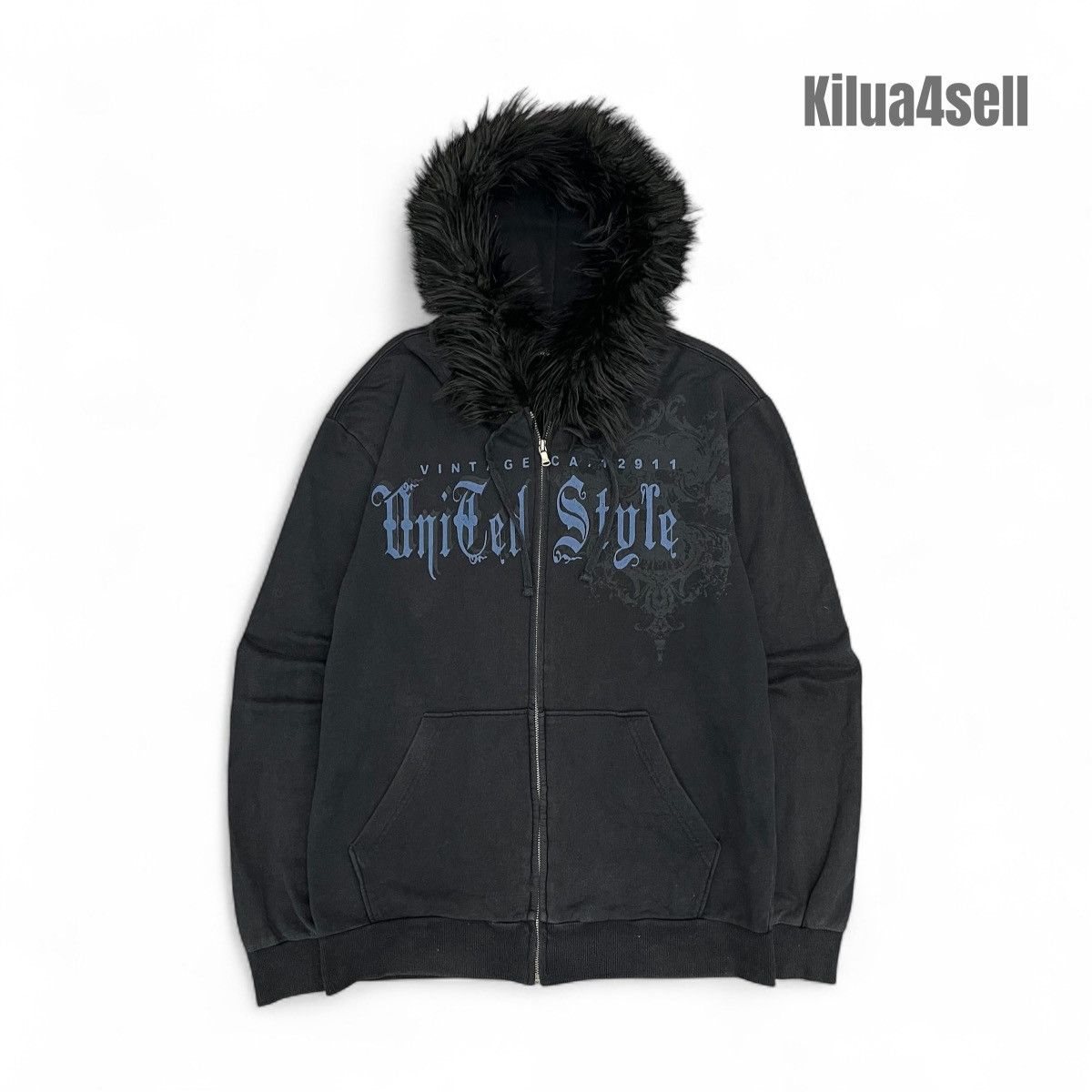 Japanese Brand Design United Fur Hoodie - Ifsixwasnine / LGB STYLE Size US L / EU 52-54 / 3 - 5 Thumbnail