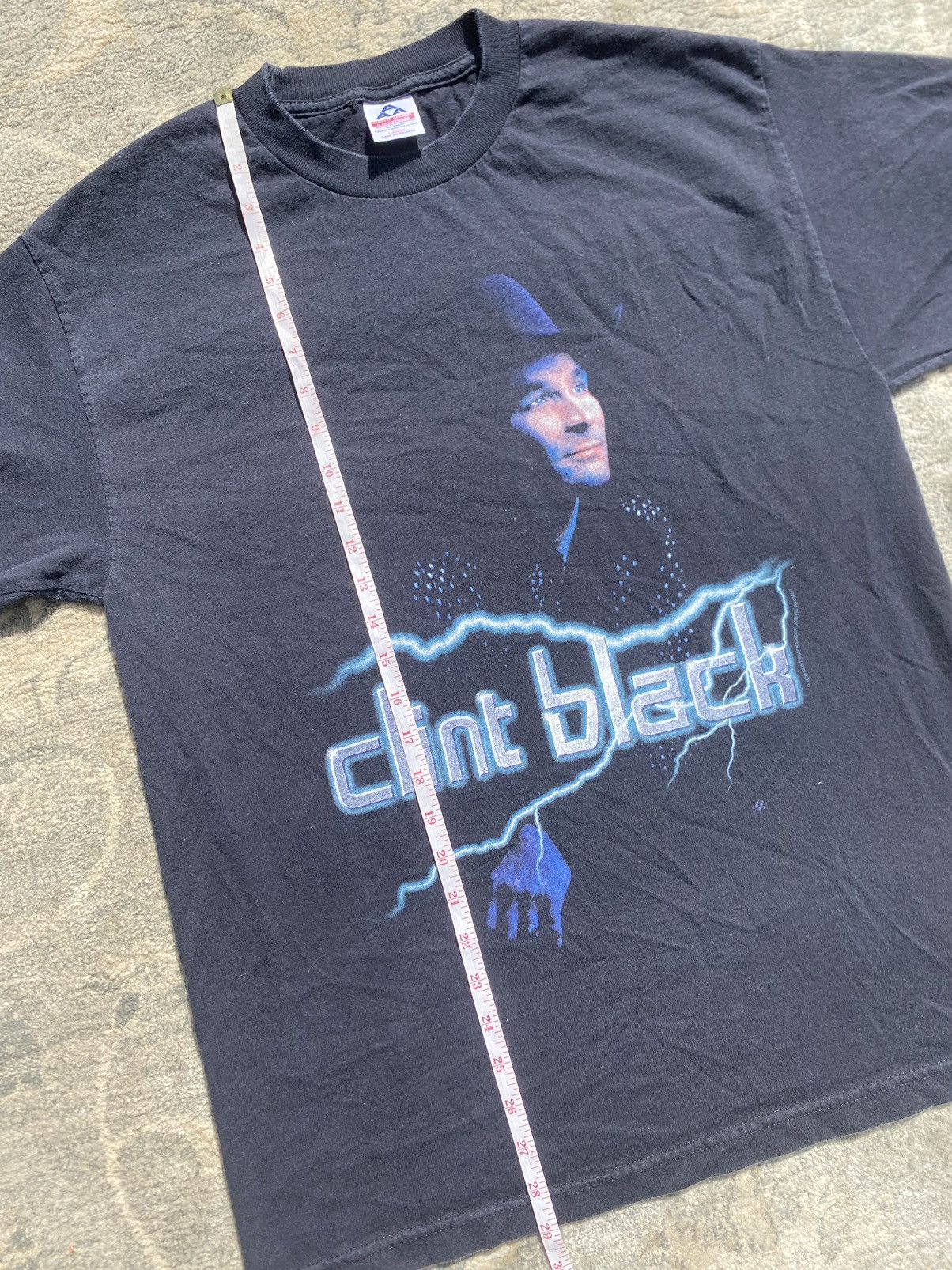 Other Vintage 2000 Black Clint Black Electrified Graphic Tee Large Size US L / EU 52-54 / 3 - 1 Thumbnail