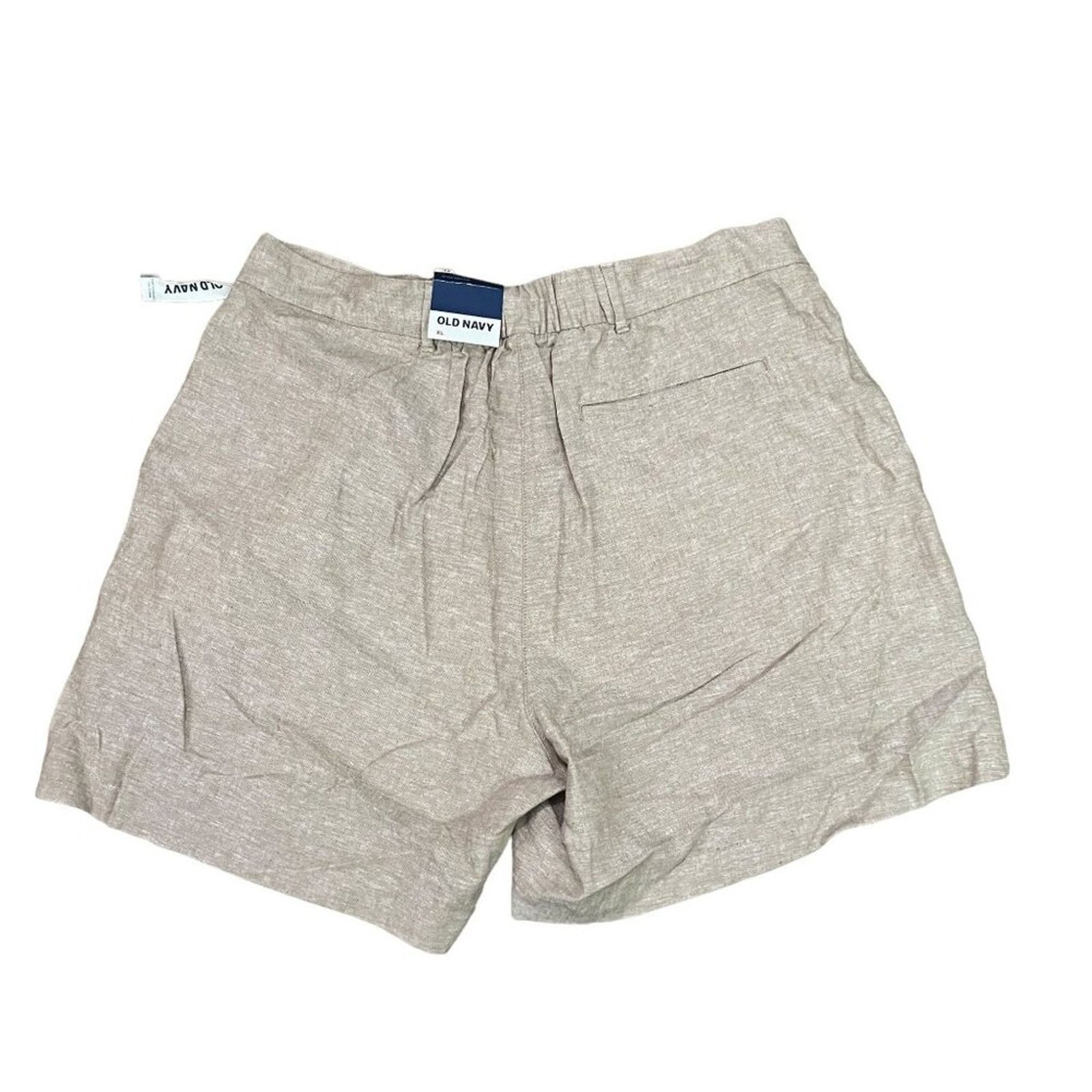 Old Navy Old Navy Extra High Waisted Linen-Blend Taylor Shorts Xlarge Size 38" / US 16 / IT 52 - 4 Thumbnail