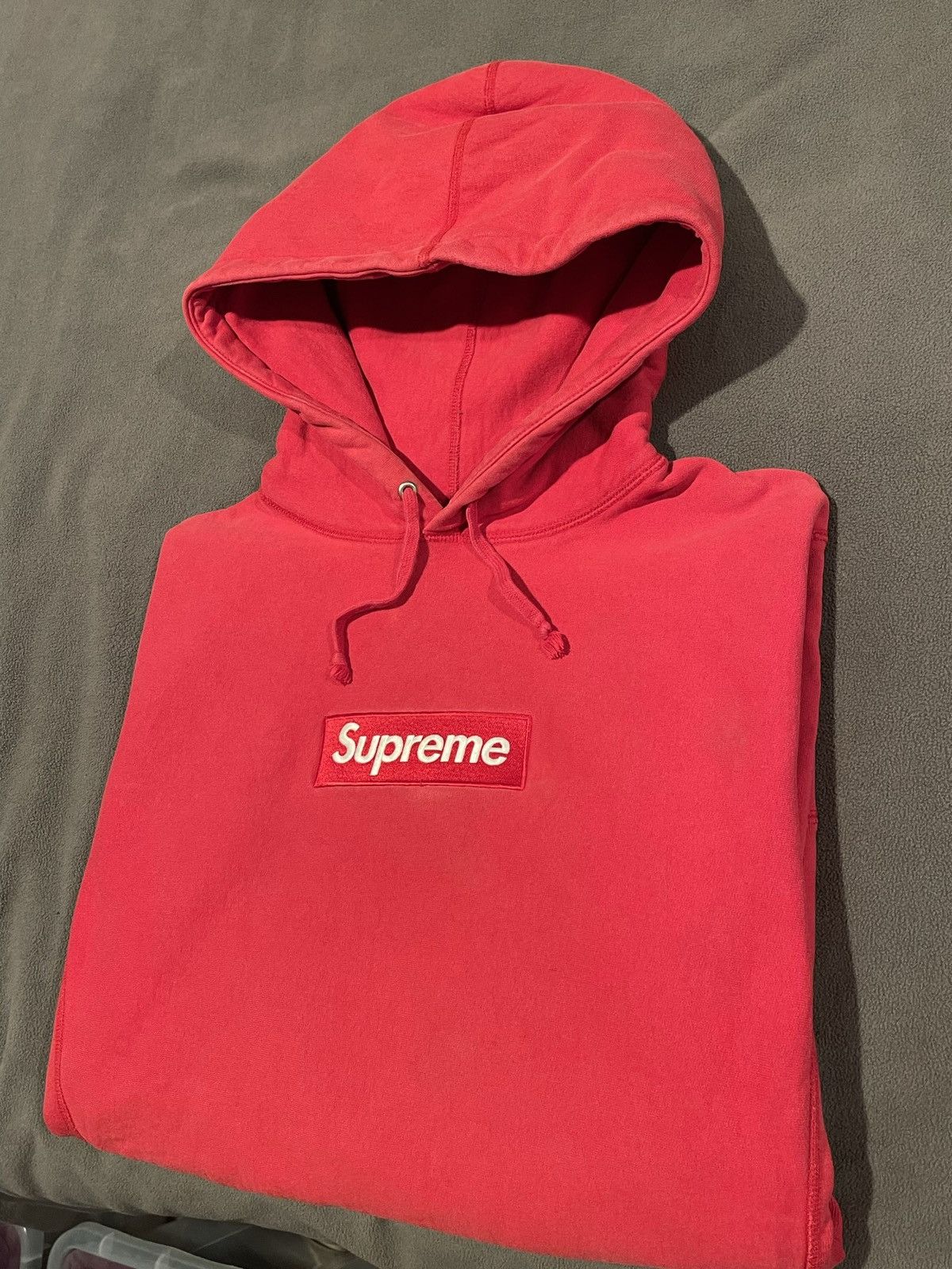 Supreme Supreme 2016 Red on Red Box Logo hoodie Size US XL / EU 56 / 4 - 12 Thumbnail