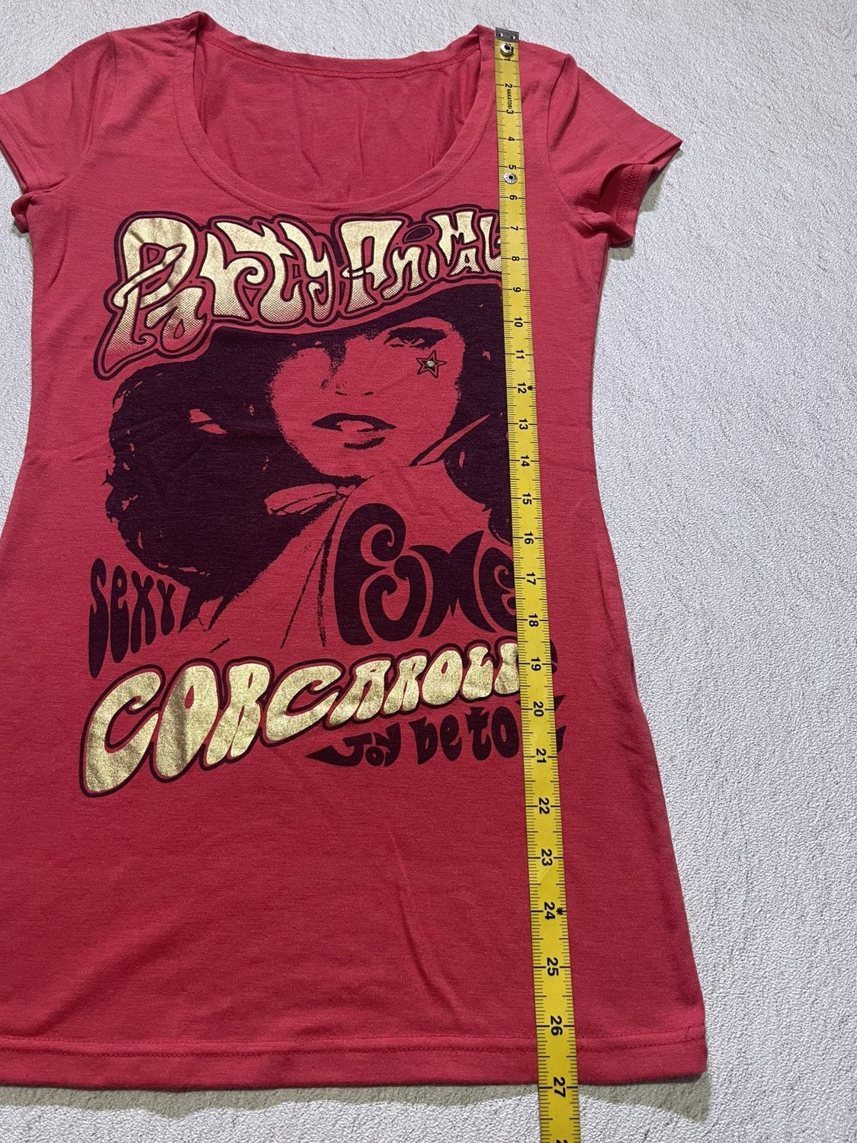 Japanese Brand Y2K SEXY FUME short sleeve tshirt women's Size S / US 4 / IT 40 - 5 Thumbnail