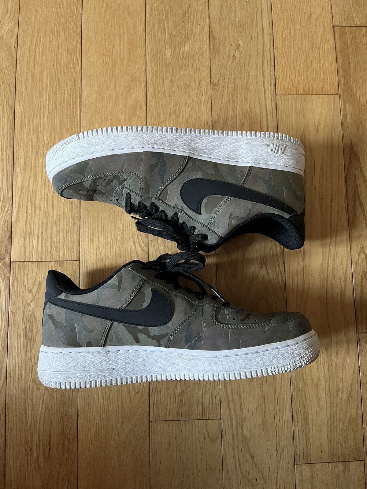 Nike Nike Air Force 1 Low Olive Reflective Camo Size US 9 / EU 42 - 5 Thumbnail