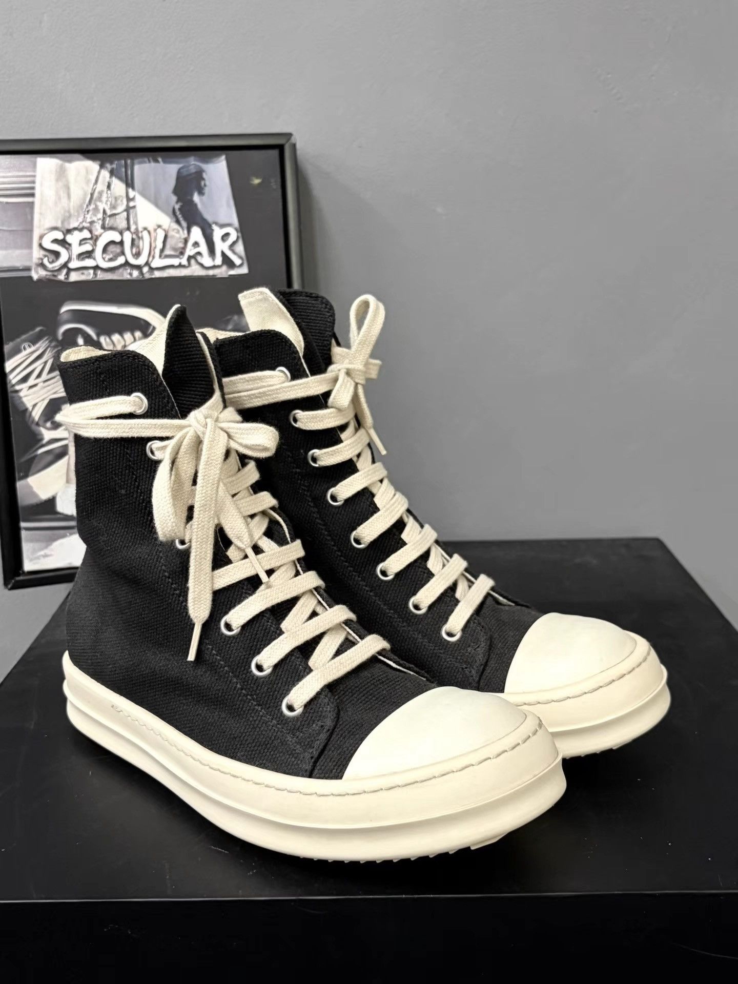 Rick Owens Rick Owens Drkshdw Jumbo Sneakers K34 Size US 7 / IT 37 - 3 Thumbnail