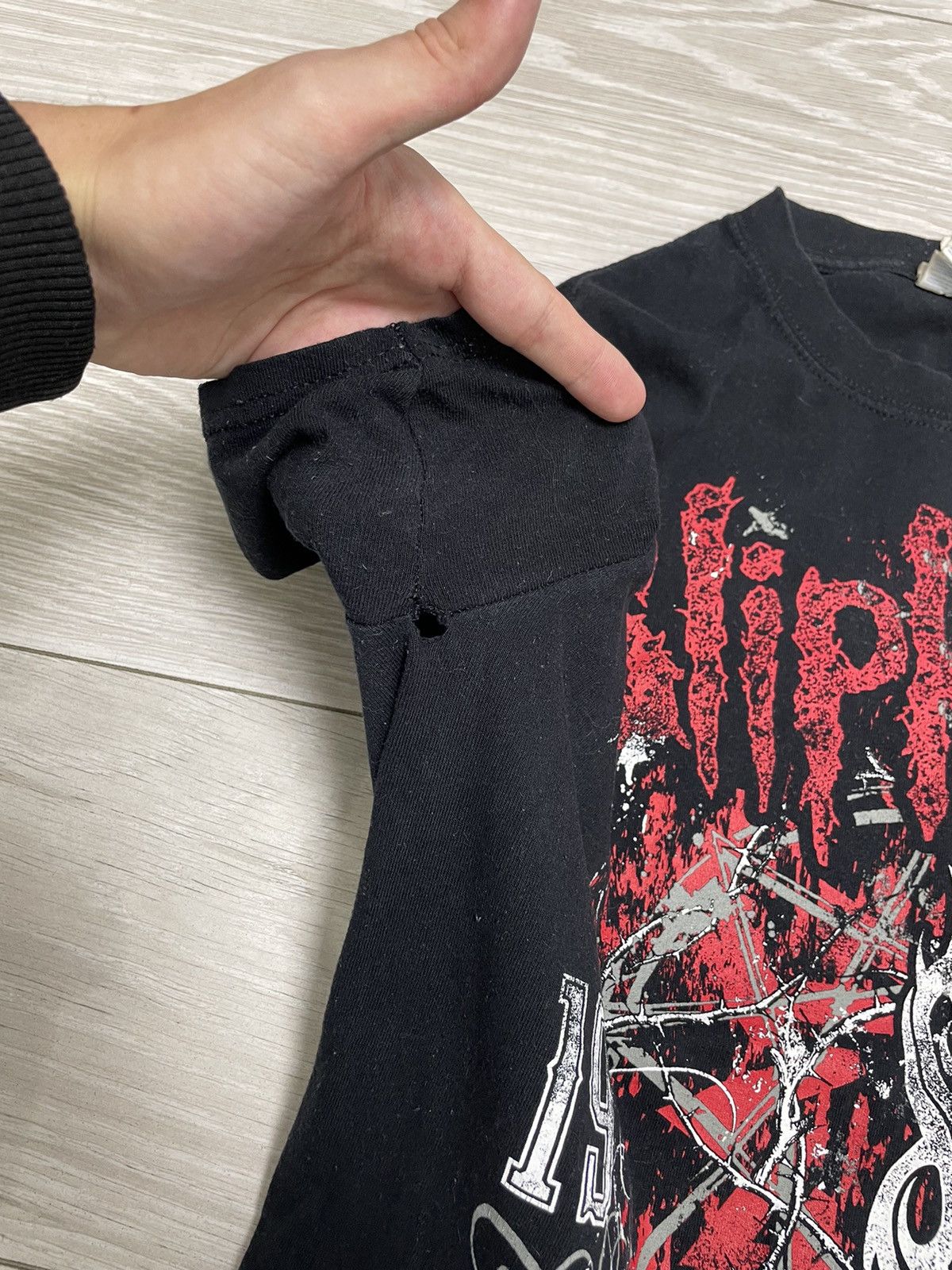 Band Tees × Slipknot × Vintage Vintage Slipknot Iowa Band Tee T-Shirt Size US M / EU 48-50 / 2 - 5 Thumbnail