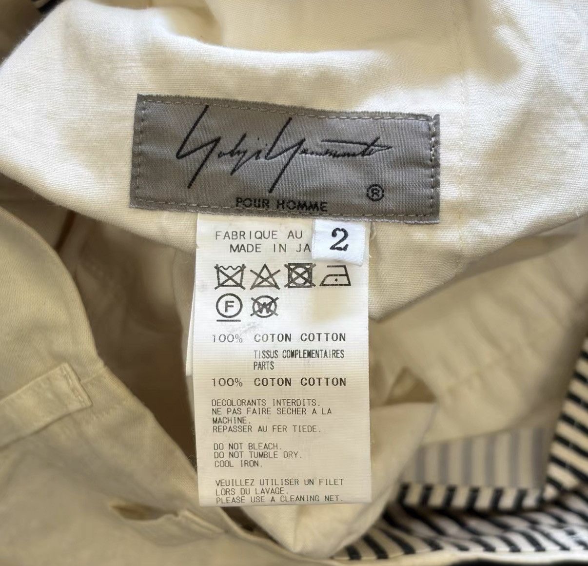 Yohji Yamamoto Yohji Yamamoto 17SS Yuka Asakura Hand-Printed Trousers J4 Size US 32 / EU 48 - 8 Thumbnail
