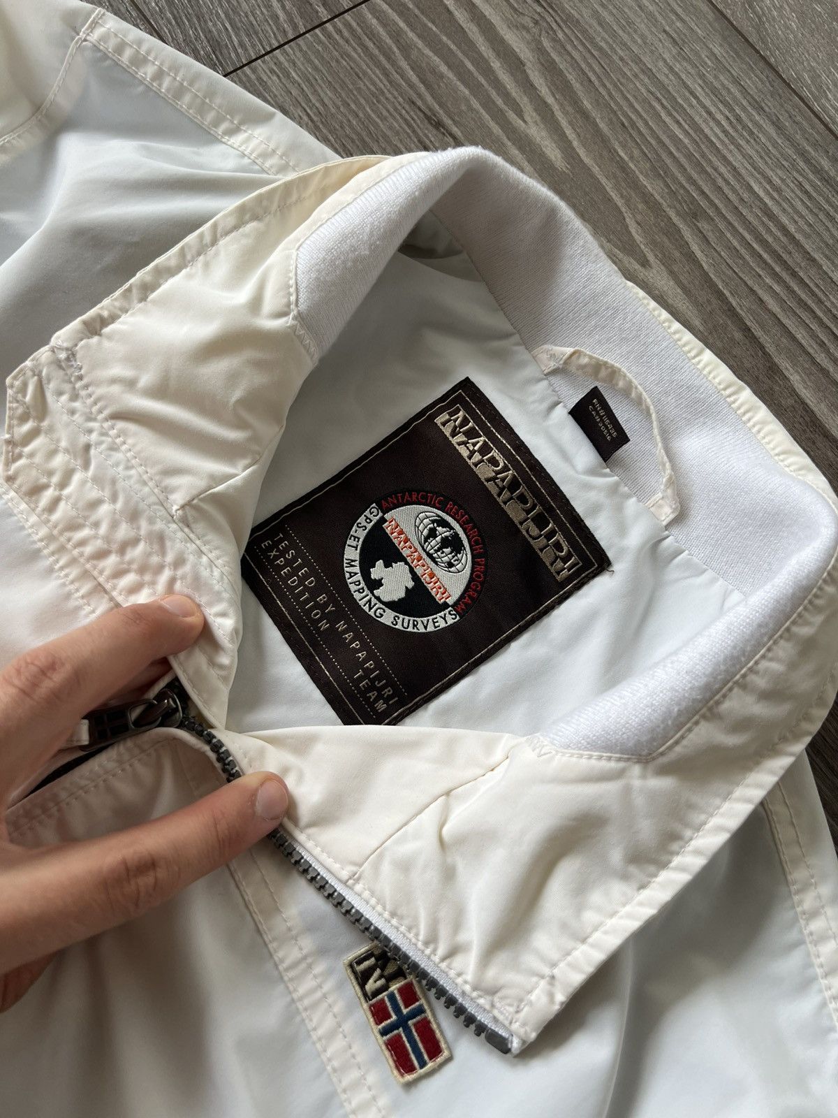 Napapijri Vintage Napapijri Gorpcore Expedition Geographic Jacket Size US S / EU 44-46 / 1 - 9 Thumbnail