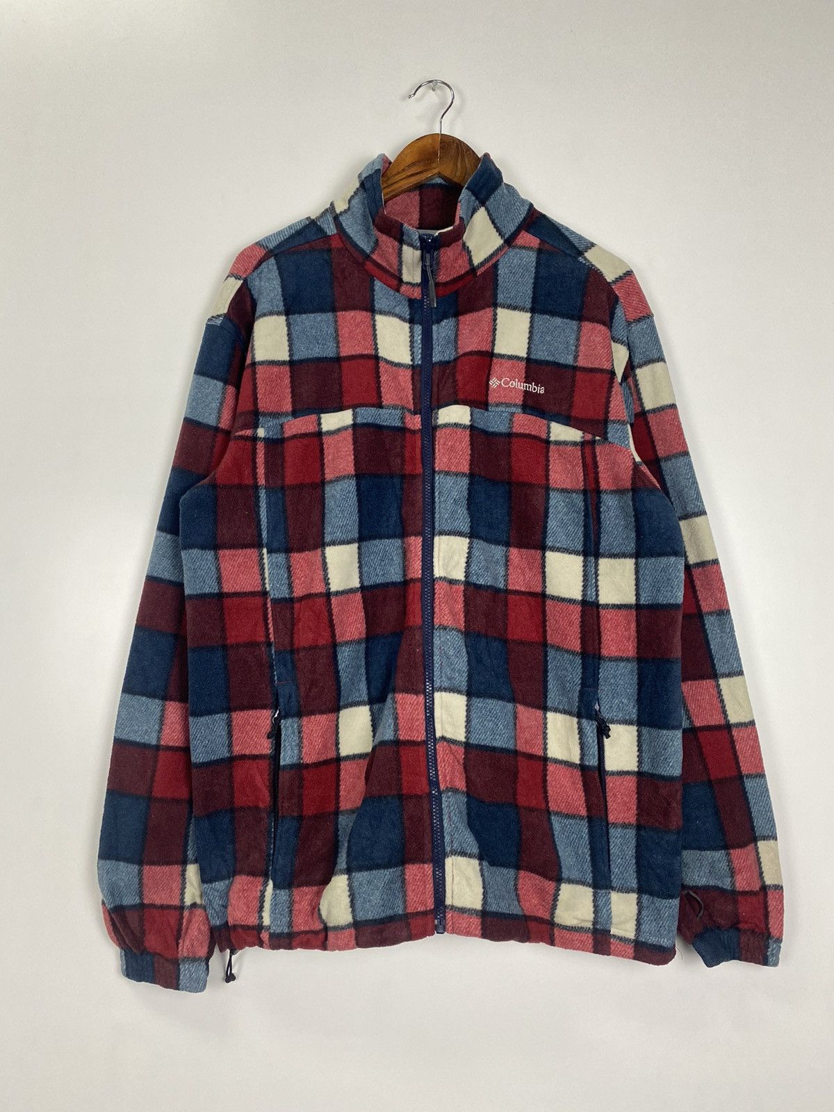Columbia × Flannel Columbia Sportwear Company fleece sweater Size US XL / EU 56 / 4 - 2 Thumbnail
