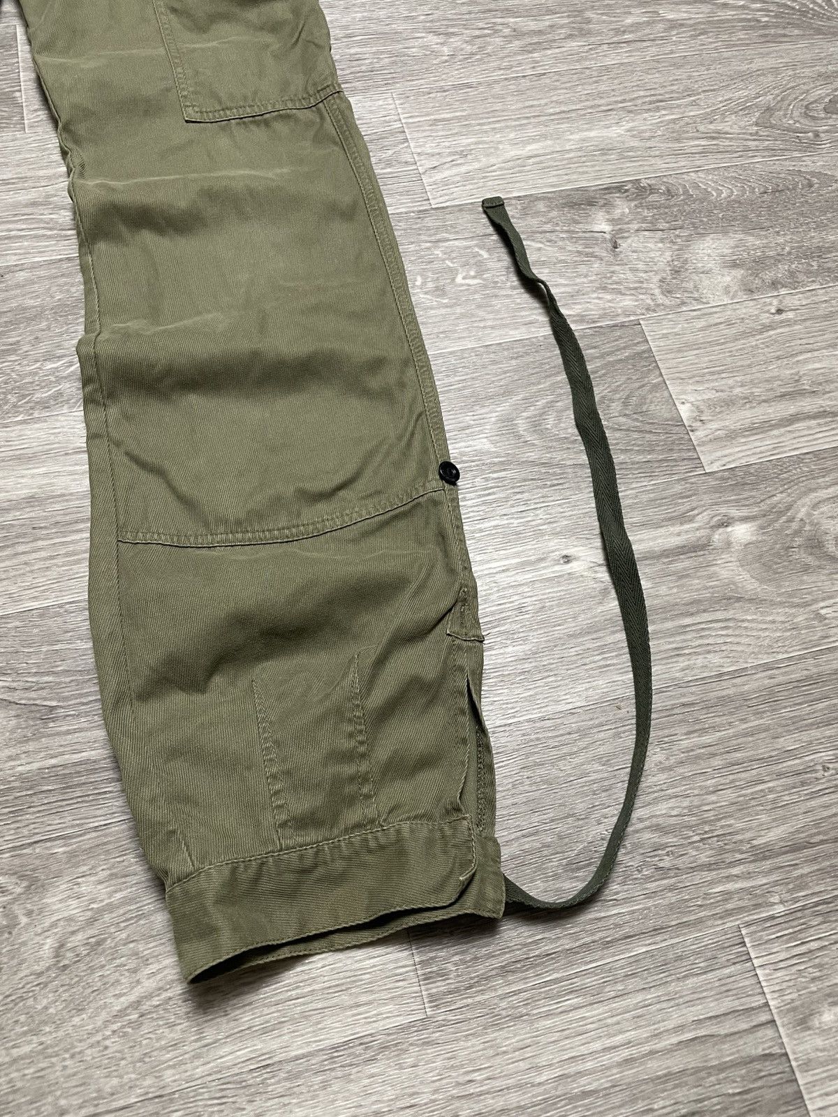 Golden Goose Archive Golden Goose Military Cargo Pants Adjustable Hem Size US 34 / EU 50 - 7 Thumbnail