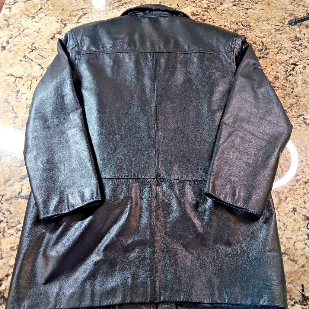 Danier Small 4-6 Danier Leather Y2K Womens Leather Jacket 2001 y2k Size S / US 4 / IT 40 - 3 Thumbnail
