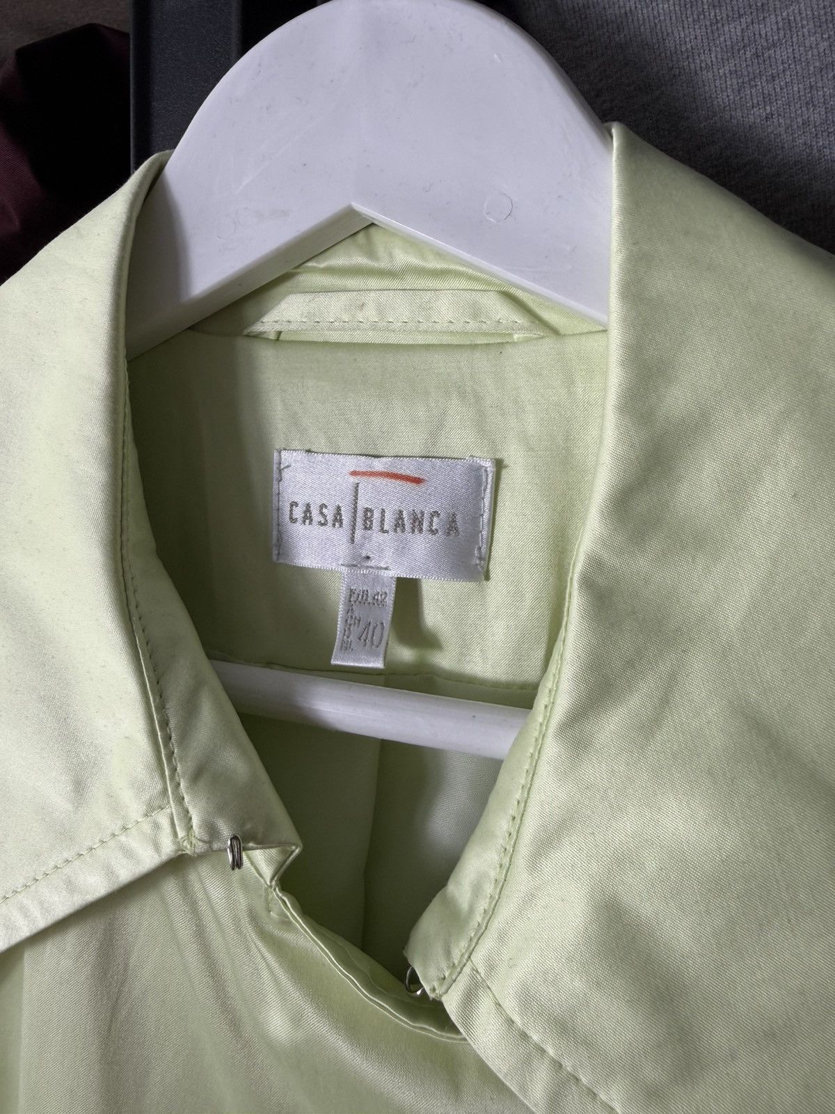 Casablanca Casablanca Women’s Trench Coat Light Green Size 40 Size S / US 4 / IT 40 - 9 Thumbnail