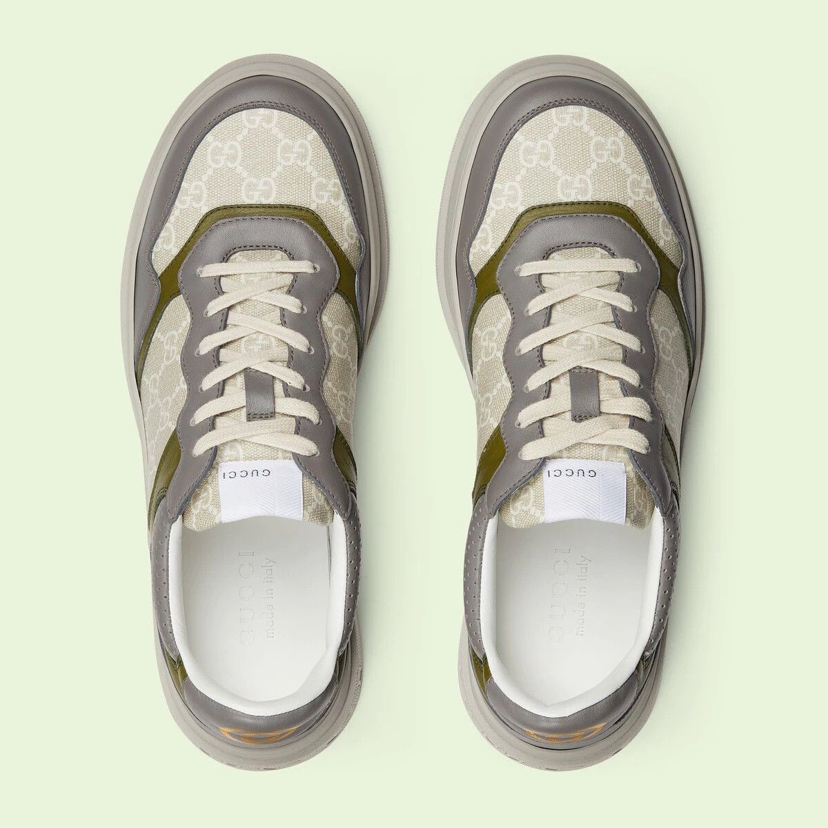 Gucci o1s1wg110125 Low-Top Sneakers in Multicolor Size US 14 / EU 47 - 6 Thumbnail